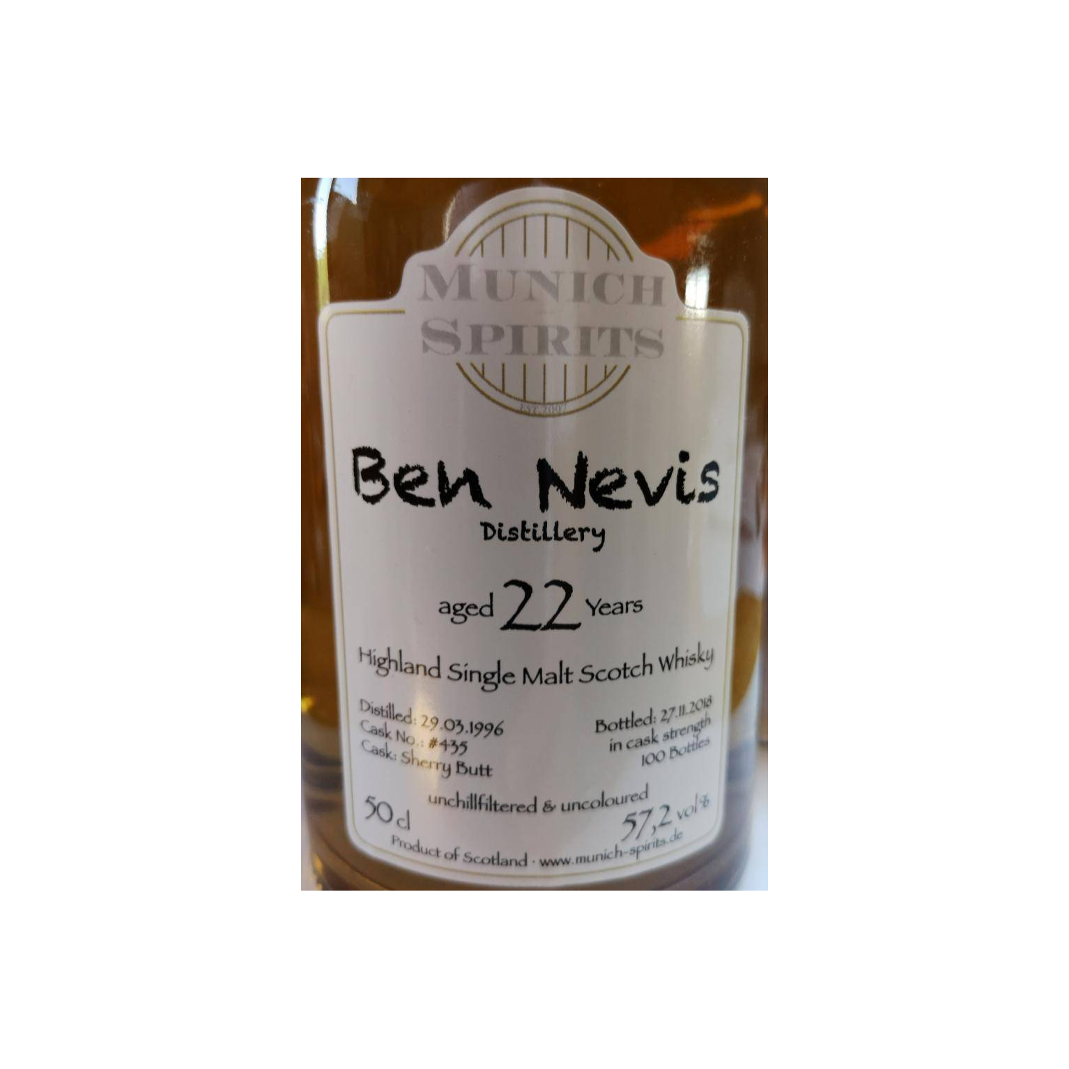 Ben Nevis 1996 22 Years Single Malt Whisky 2