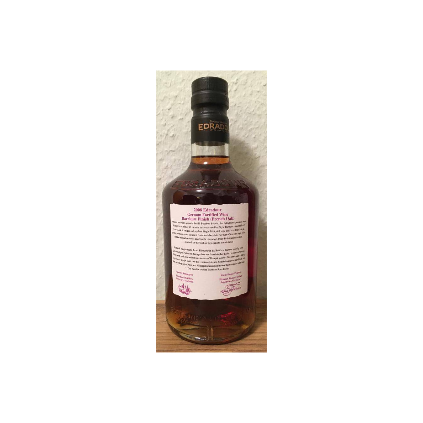 Edradour 2008 10 Years Single Malt Whisky 2