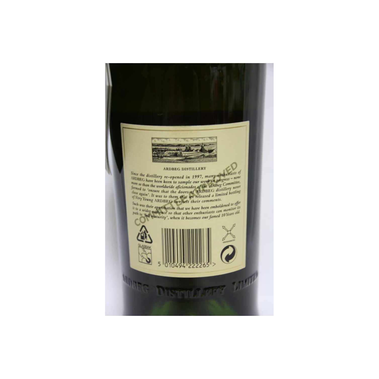 Ardbeg 1998 6 Years Single Malt Whisky 3