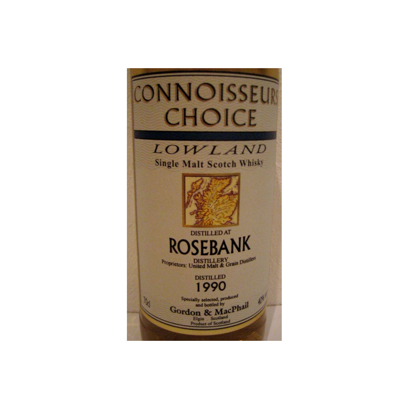 Rosebank Connoisseurs Choice 1990 15 Years Single Malt Whisky 2
