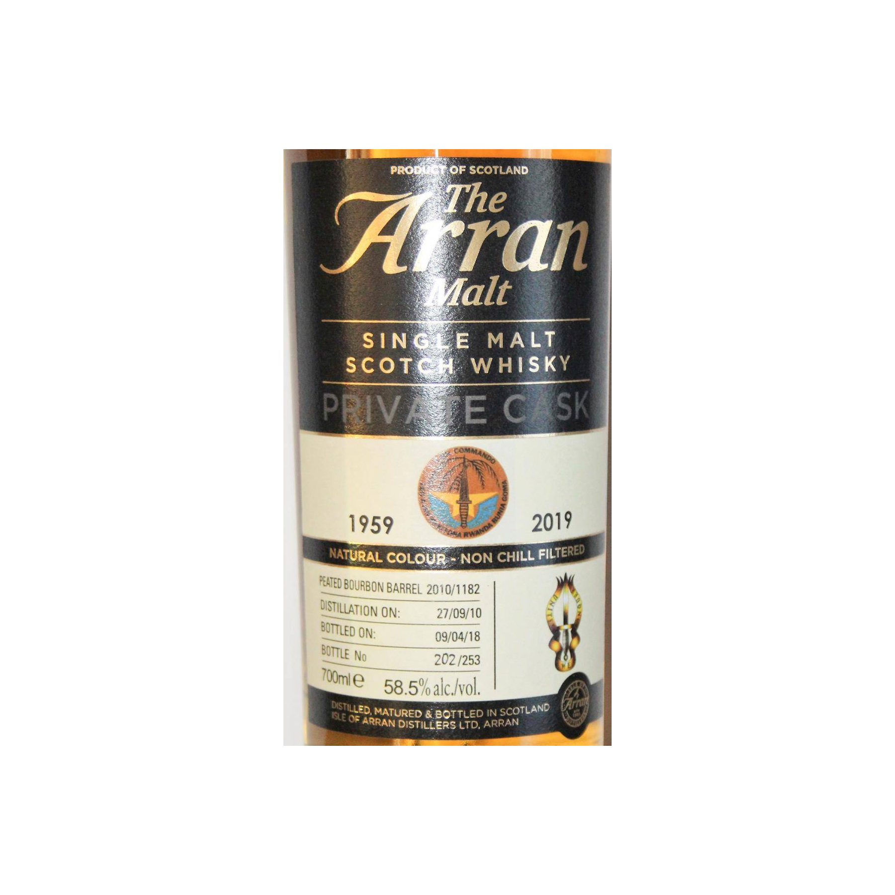 Arran Private Cask 2010 7 Years Single Malt Whisky 2