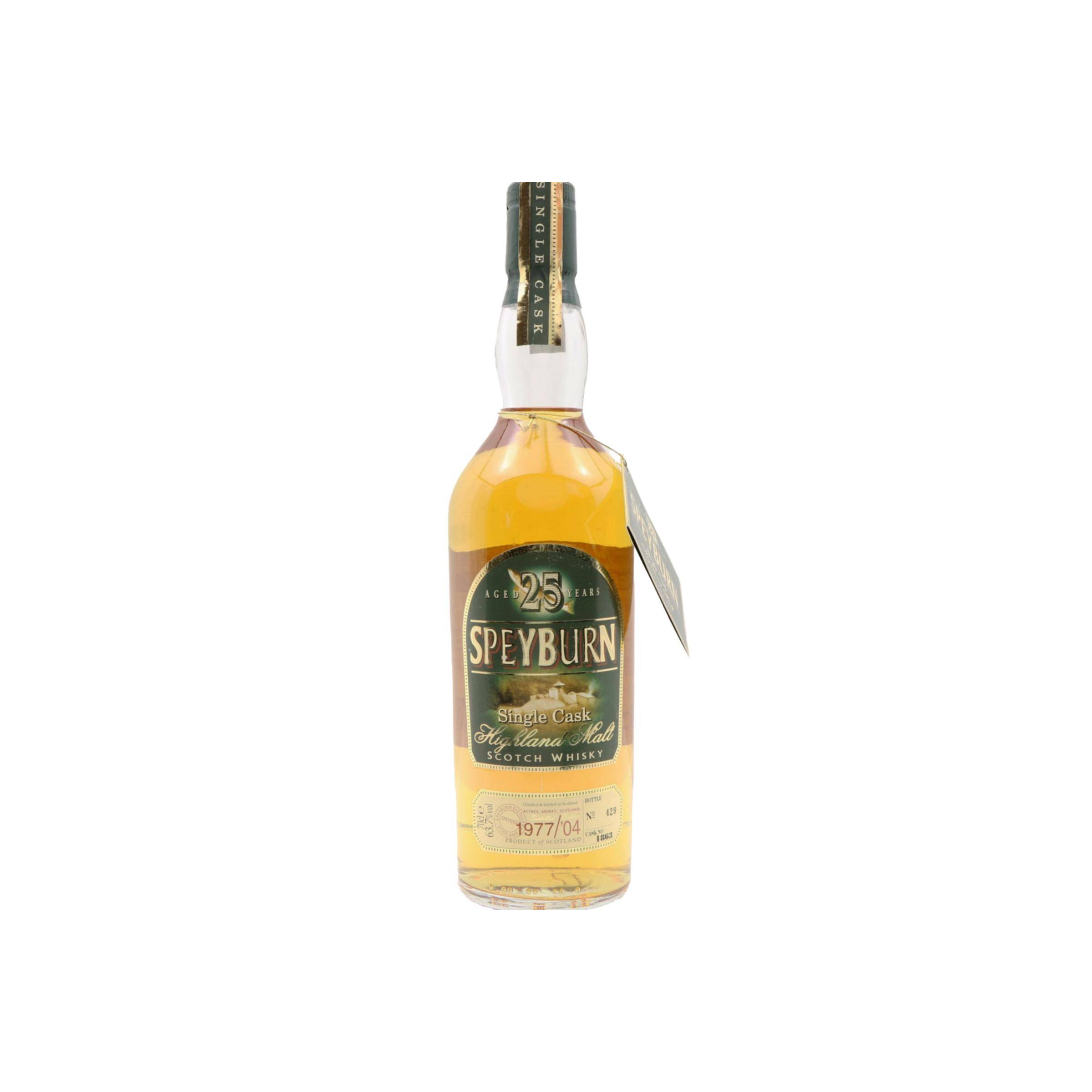Spey Single Cask 1977 25 Years Single Malt Whisky