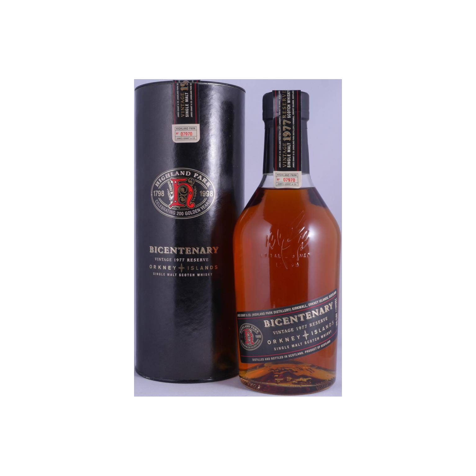 Highland Park 1977 21 Years Single Malt Whisky 2