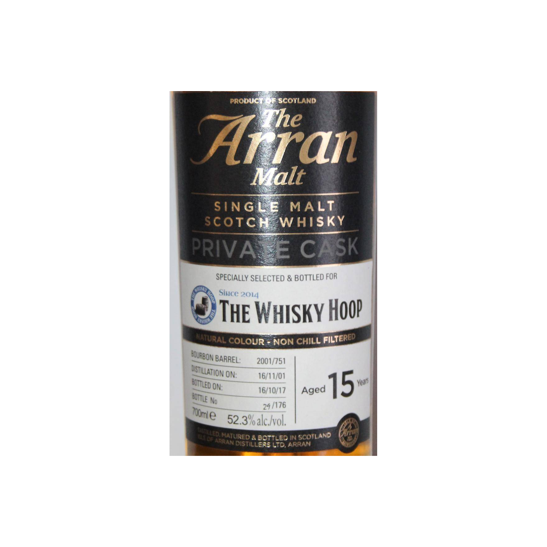 Arran Private Cask 2001 15 Years Single Malt Whisky 2