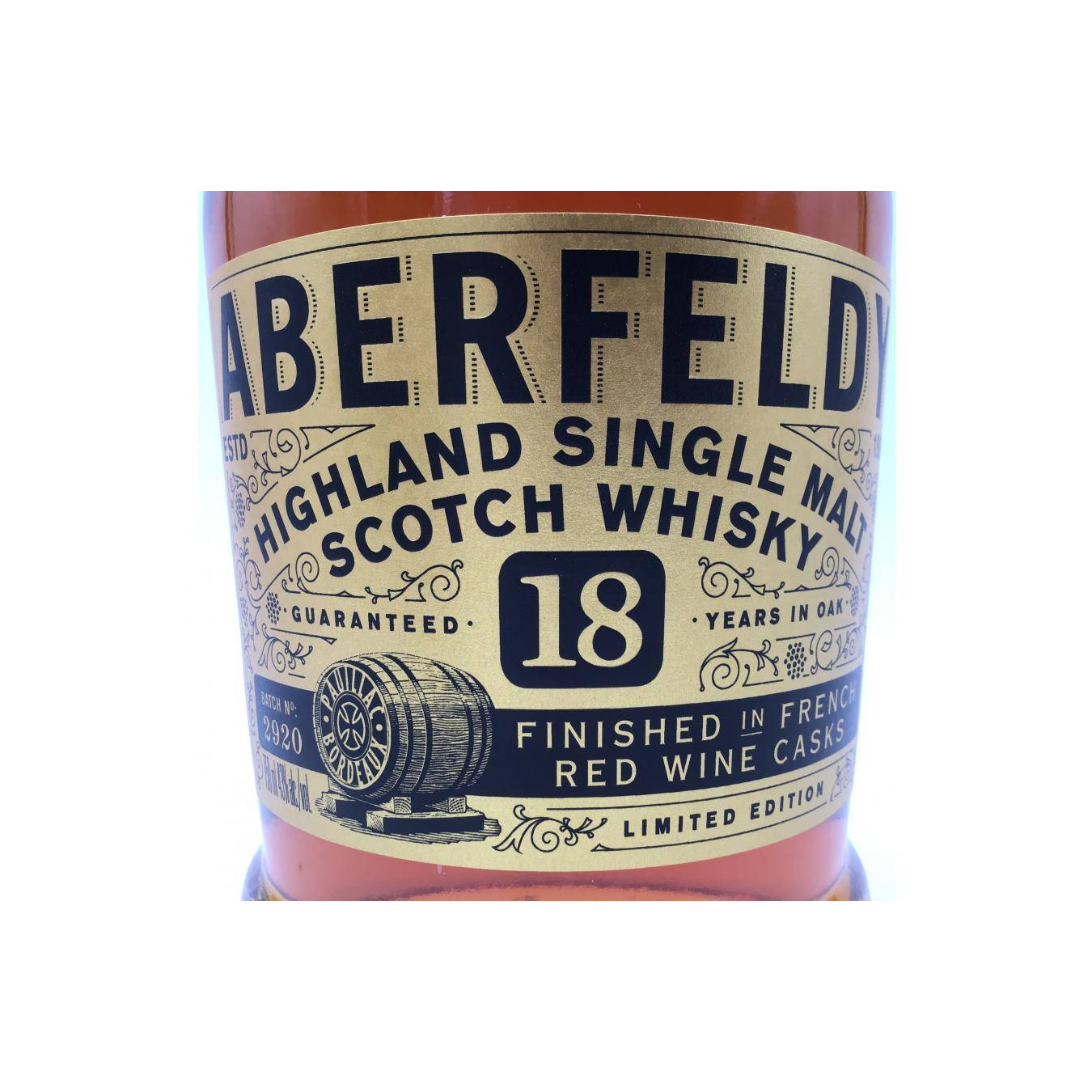 Aberfeldy 18 Years Single Malt Whisky 3