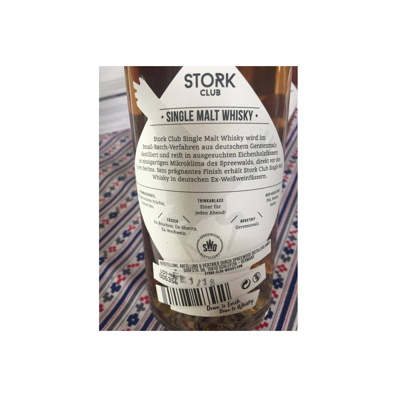 Stork Club Single Malt Whisky 2