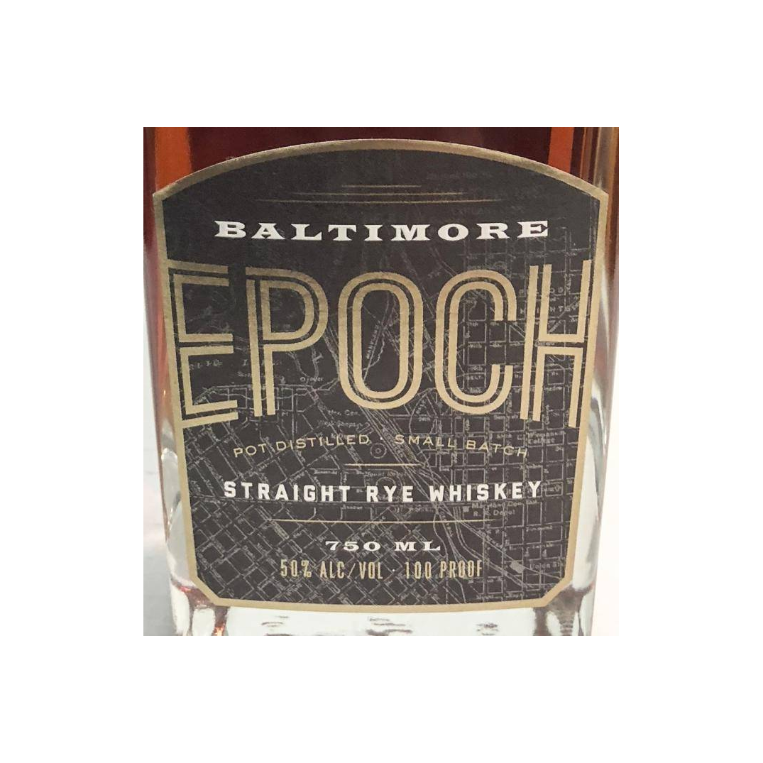 Baltimore Epoch Straight Rye Whiskey