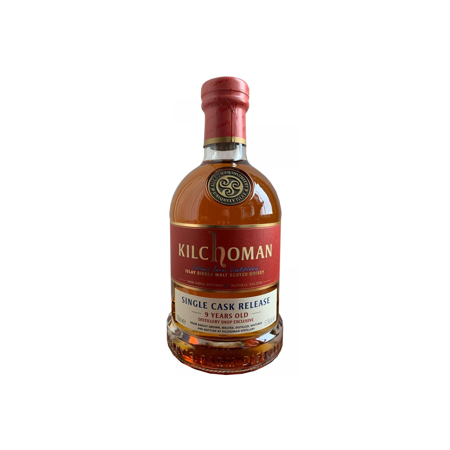 Kilchoman 2010 9 Years Single Malt Whisky
