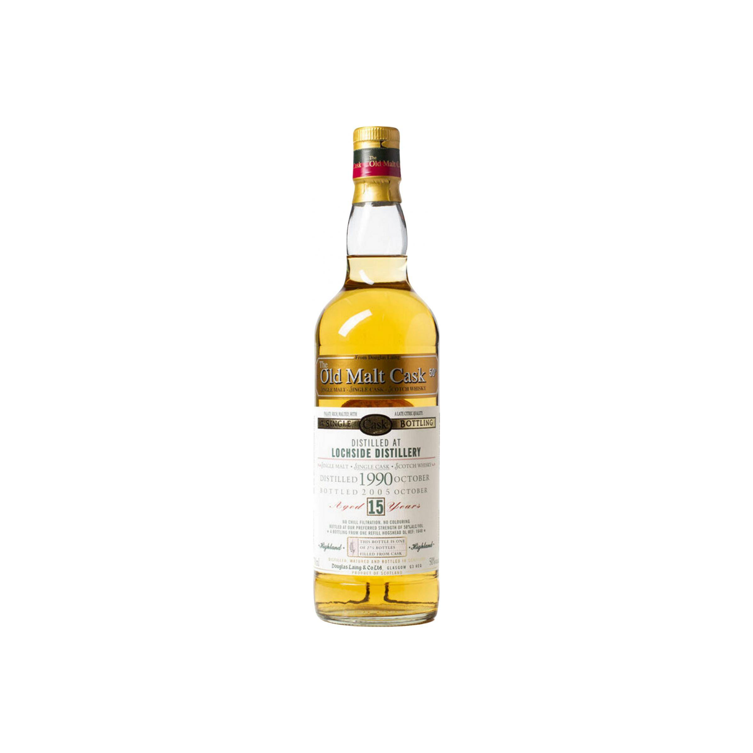 Lochside Old Malt Cask 1990 15 Years Single Malt Whisky