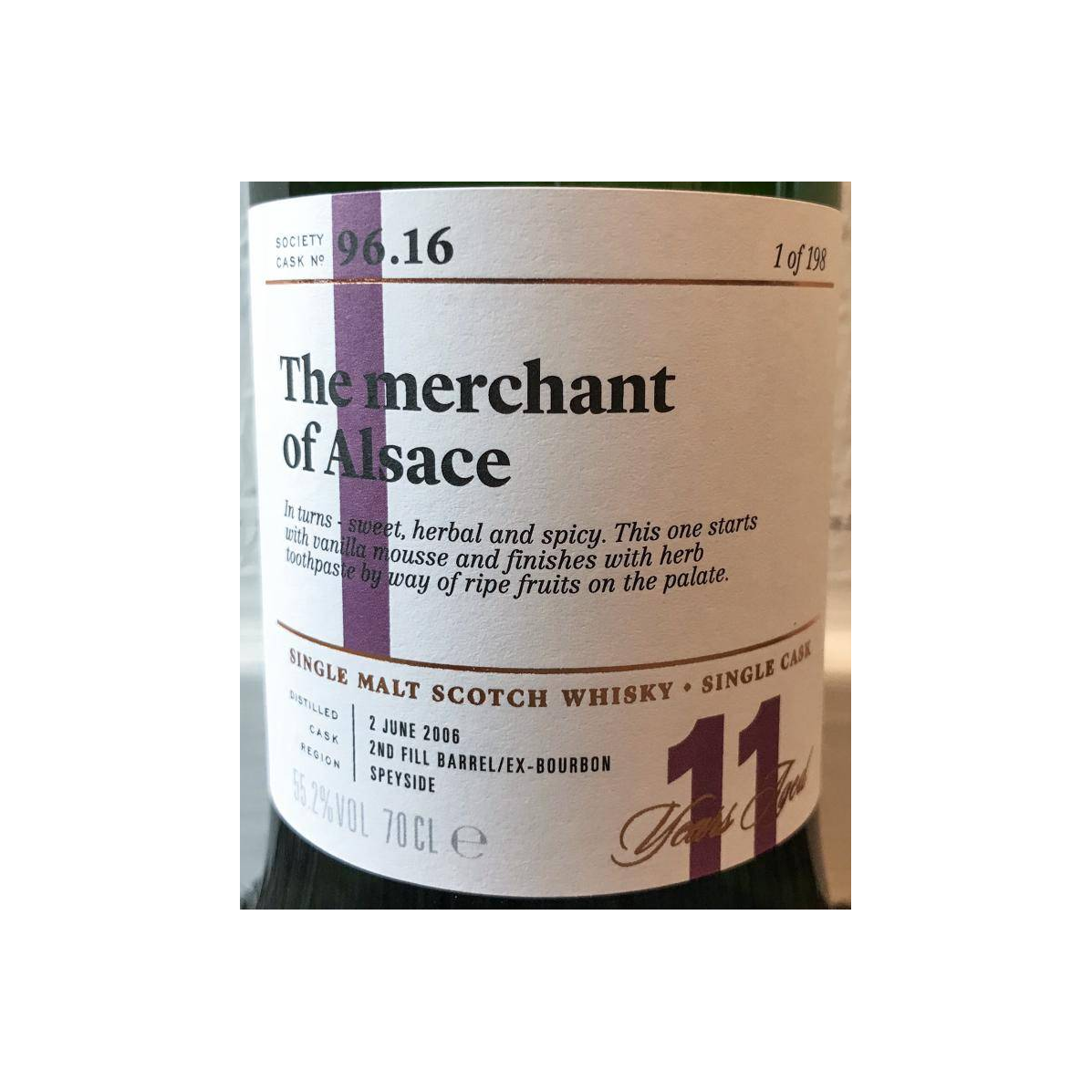 The Scotch Malt Whisky Society 2006 11 Years Single Malt Whisky 2