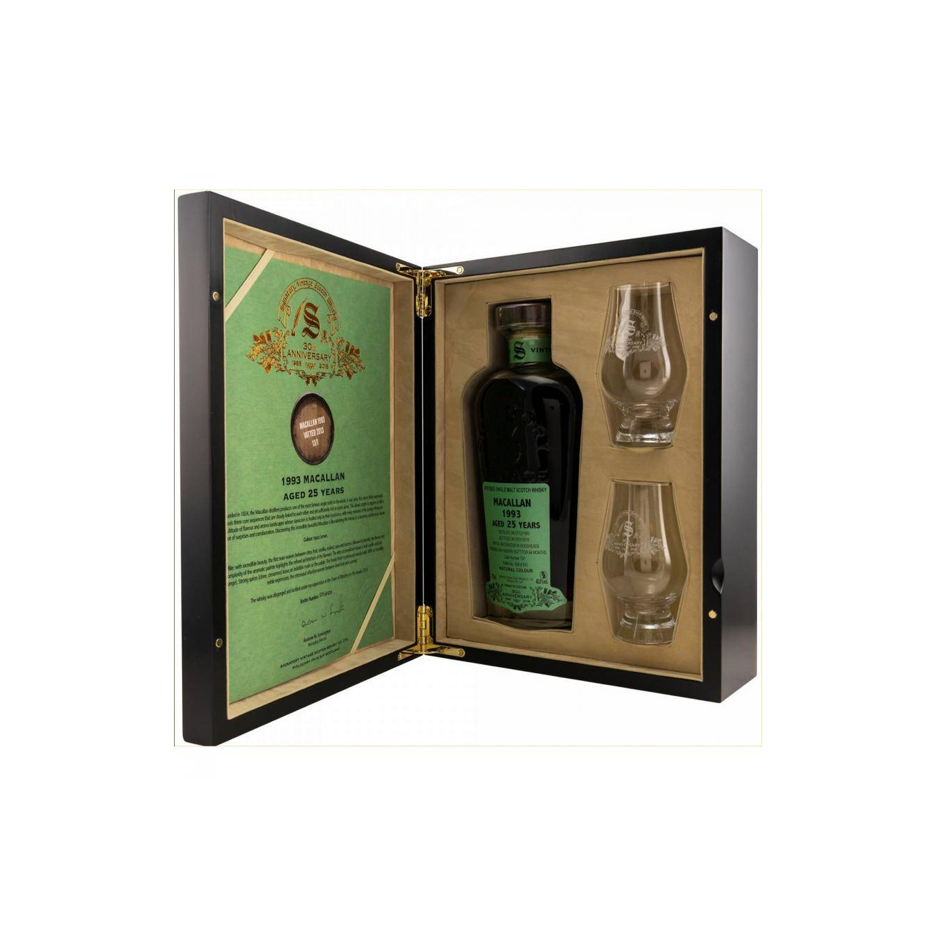 The Macallan 1993 25 Years Single Malt Whisky 3