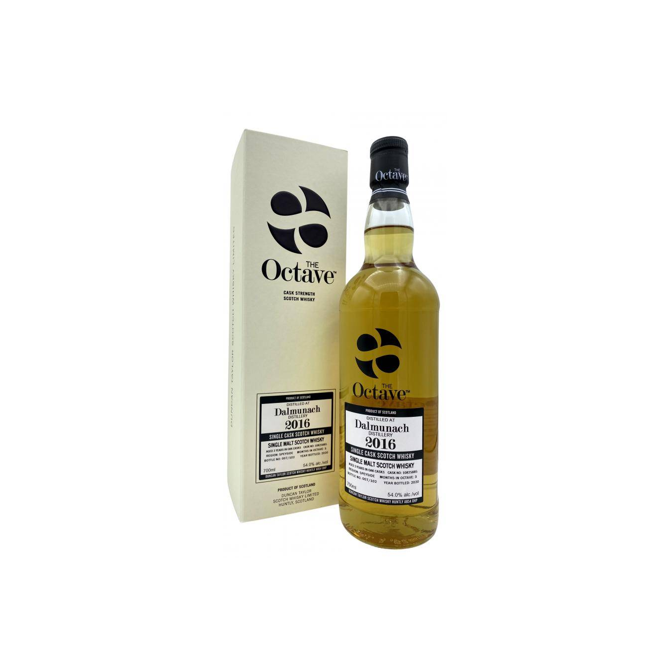 Dalmunach The Octave 2016 3 Years Single Malt Whisky 2