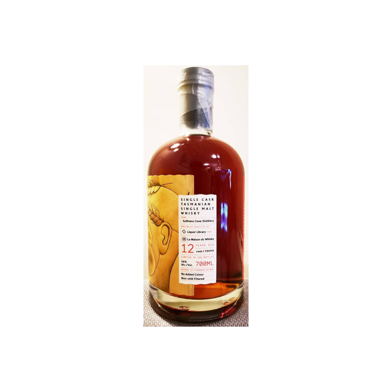 Sullivans Cove 12 Years Single Malt Whisky 2