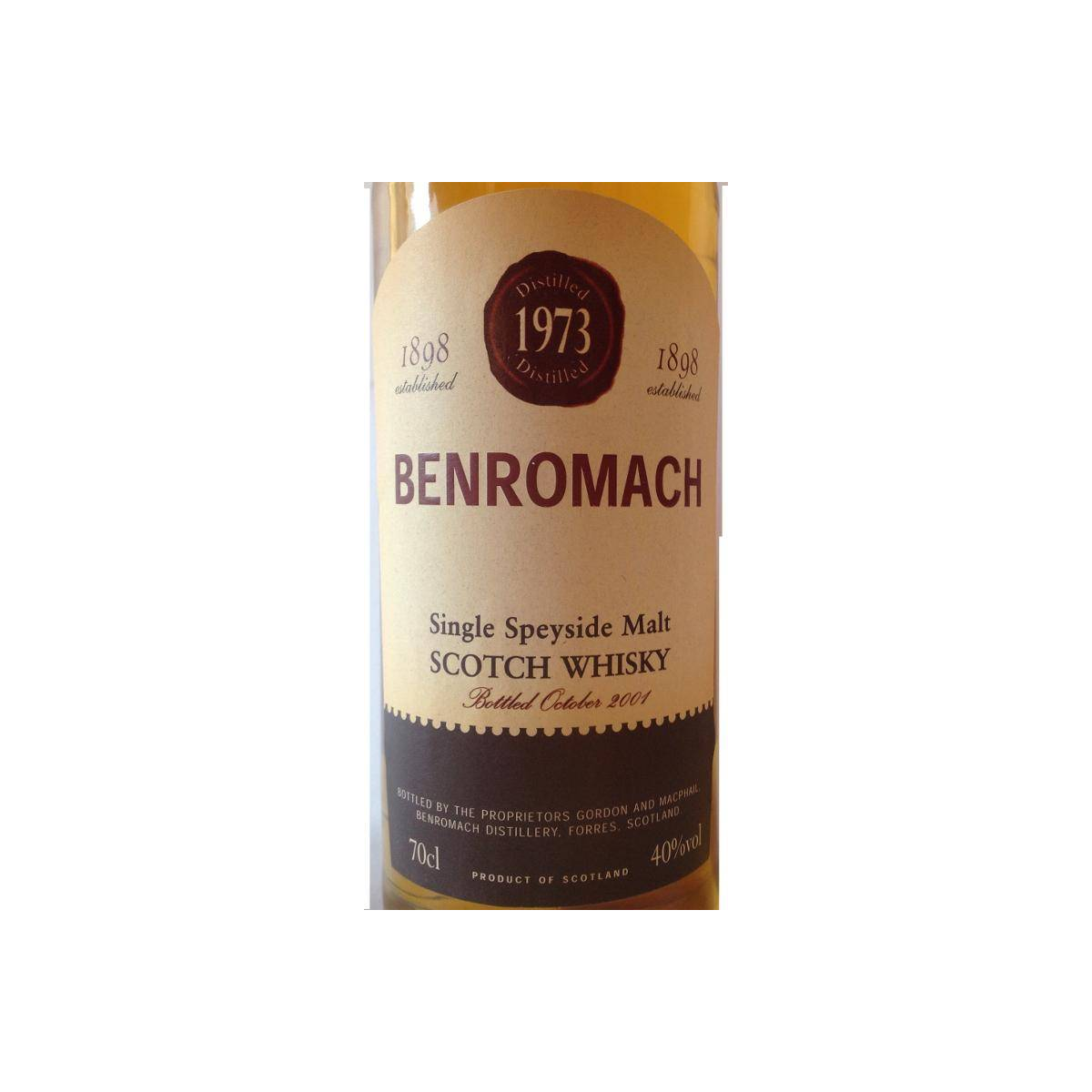 Benromach 1973 28 Years Single Malt Whisky 2