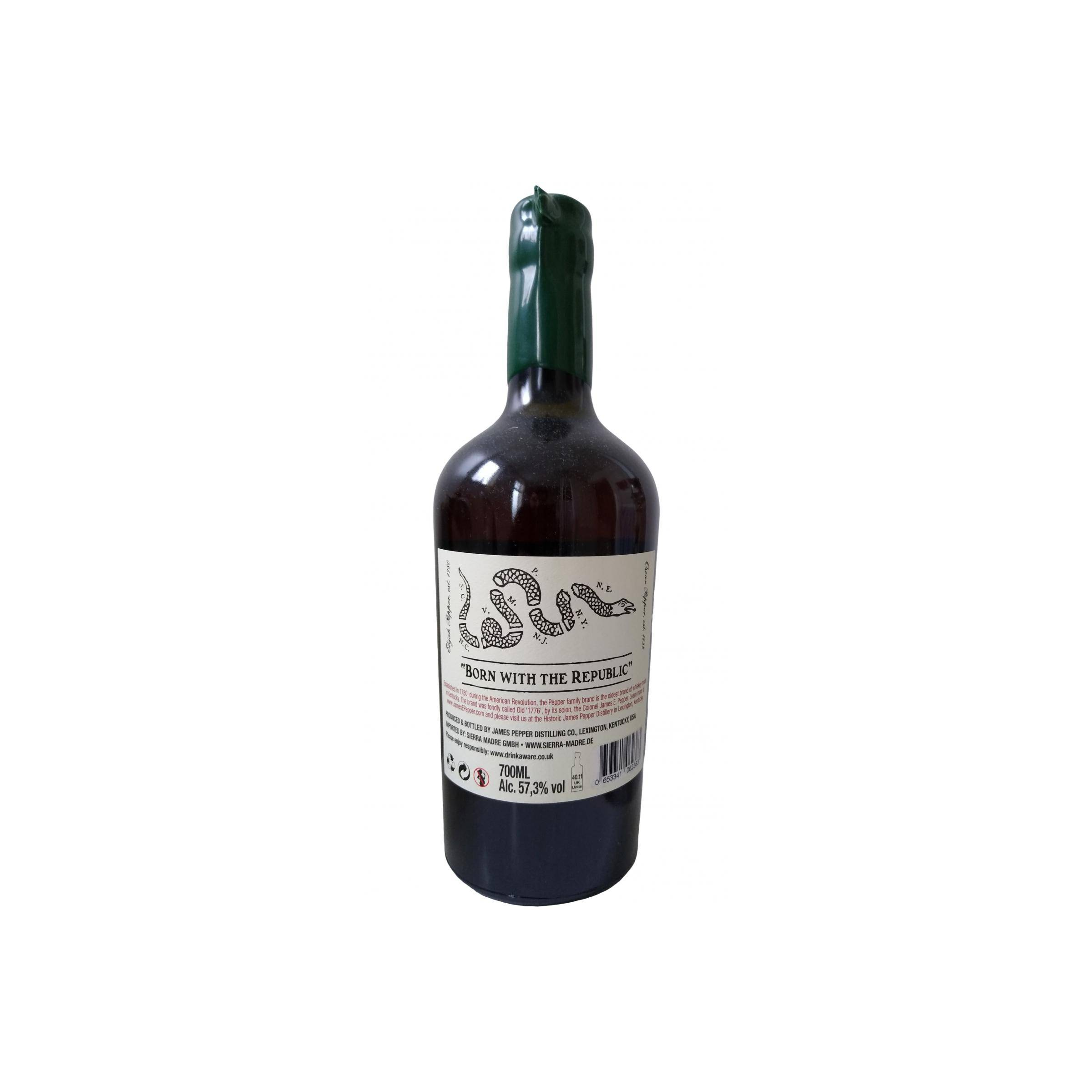 James E. Pepper 1776 Straight Rye Whiskey 2