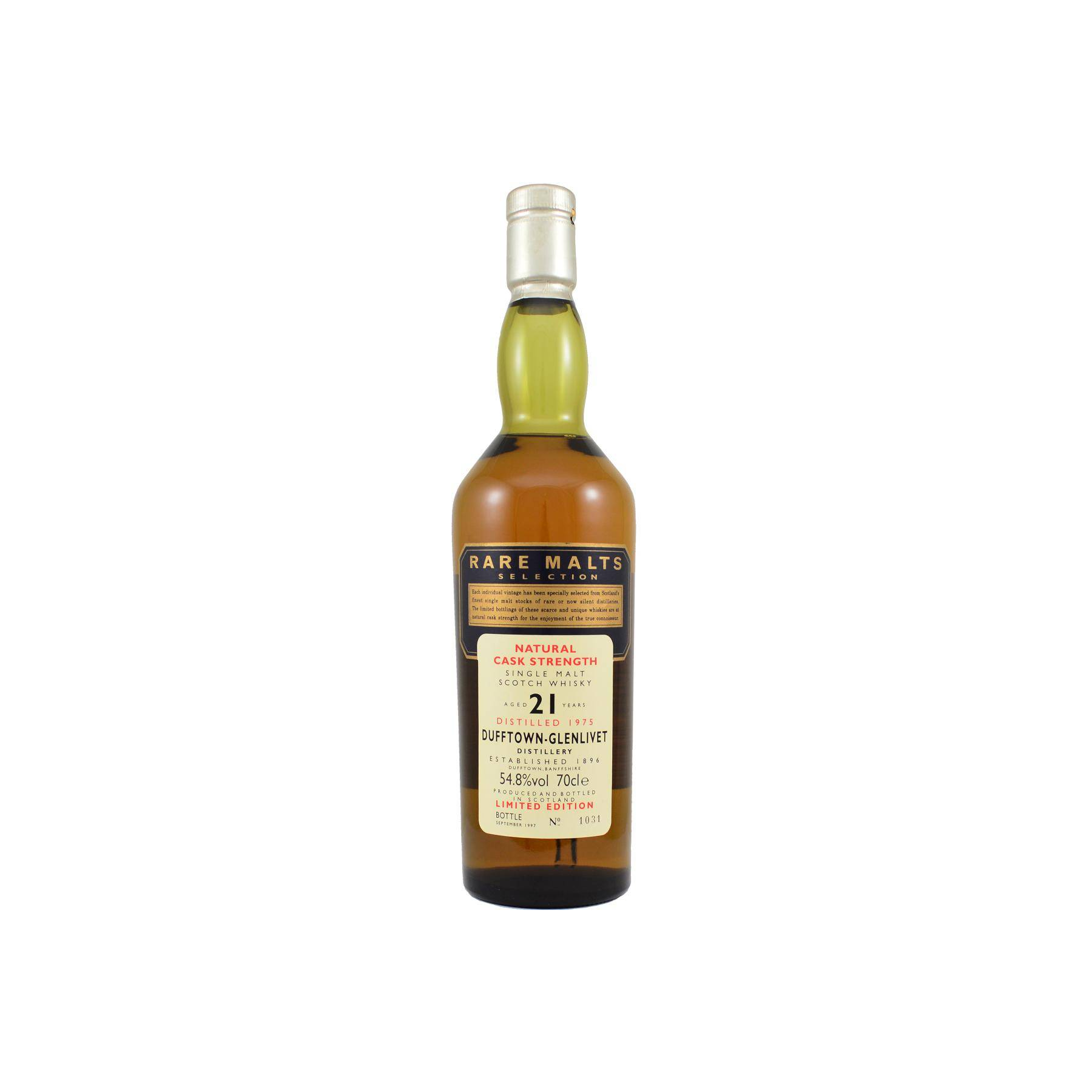 Dufftown 1975 21 Years Single Malt Whisky
