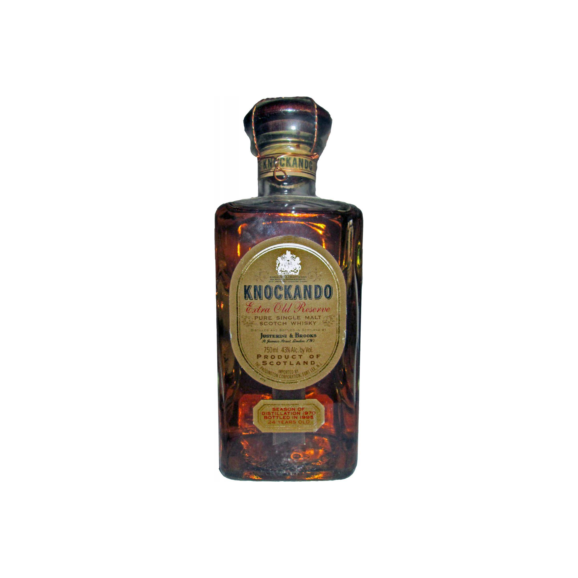 Knockando 1970 24 Years Single Malt Whisky