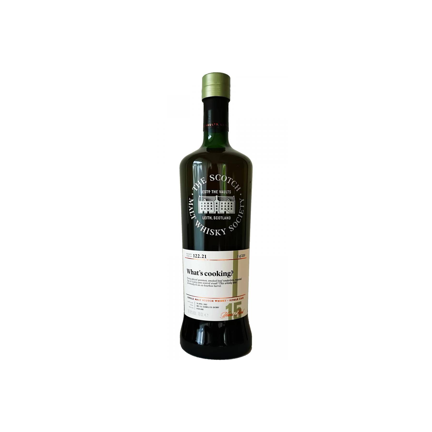 The Scotch Malt Whisky Society 2002 15 Years Single Malt Whisky