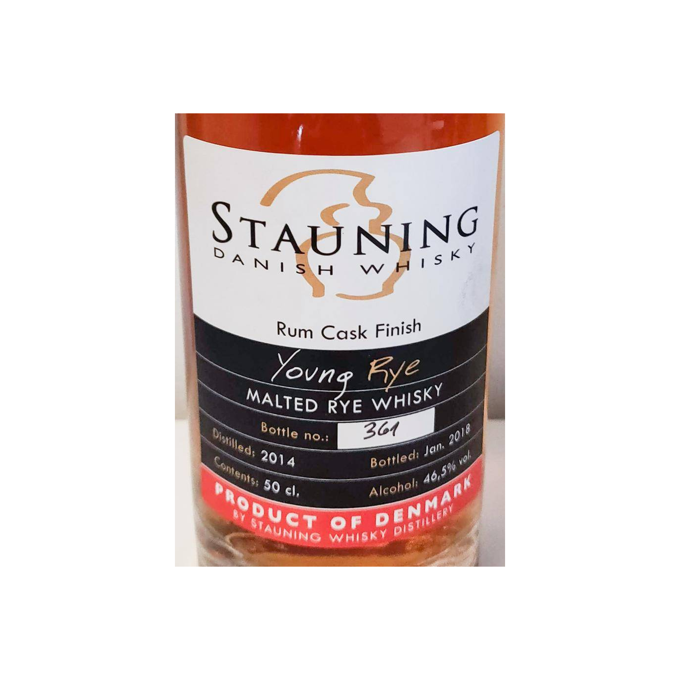 Stauning 2014 3 Years Rye Whisky 2