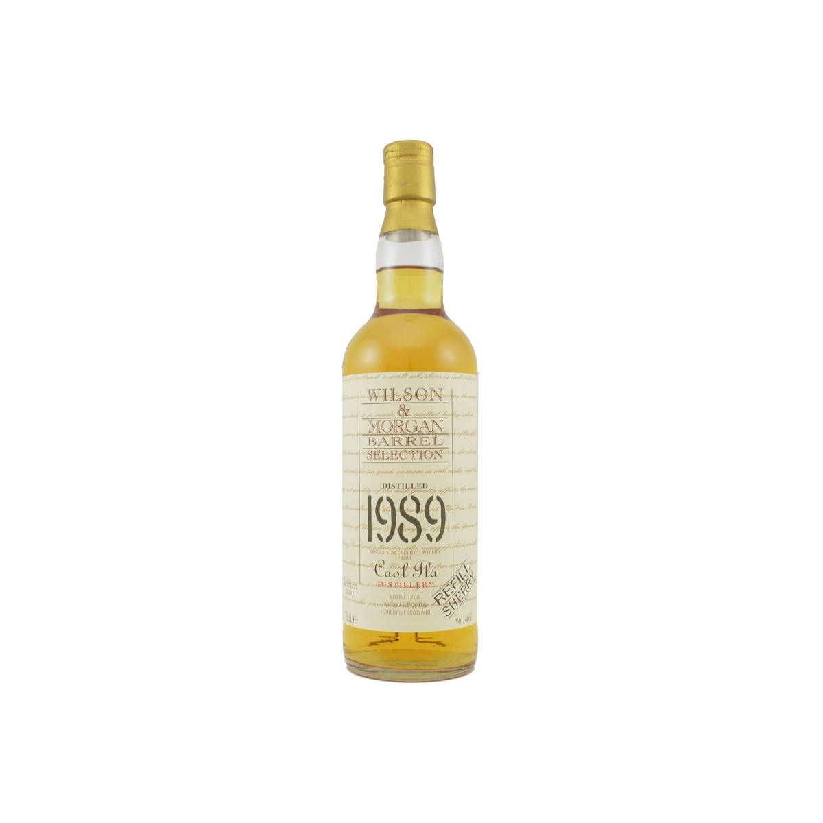 Caol Ila Barrel Selection 1989 12 Years Single Malt Whisky