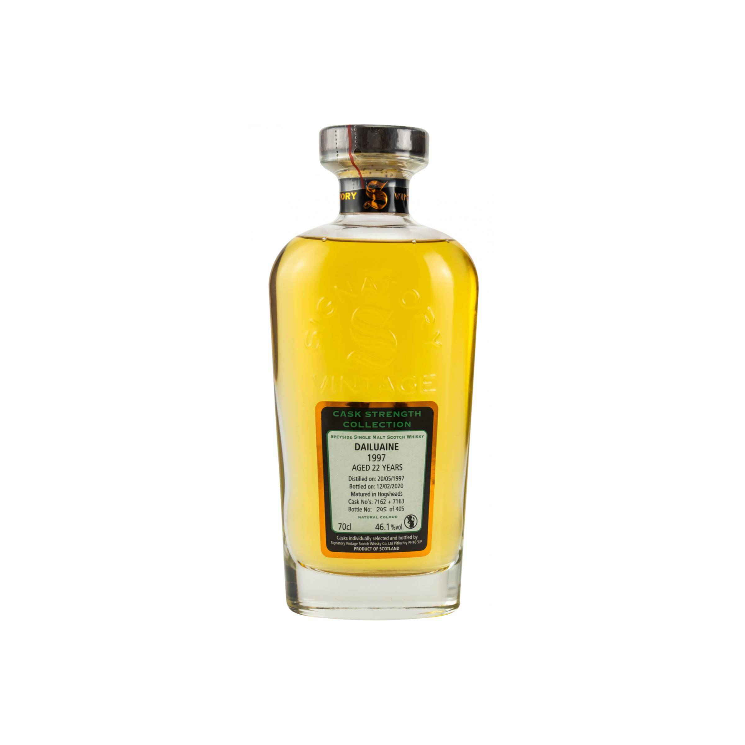 Dailuaine Cask Strength Collection 1997 22 Years Single Malt Whisky