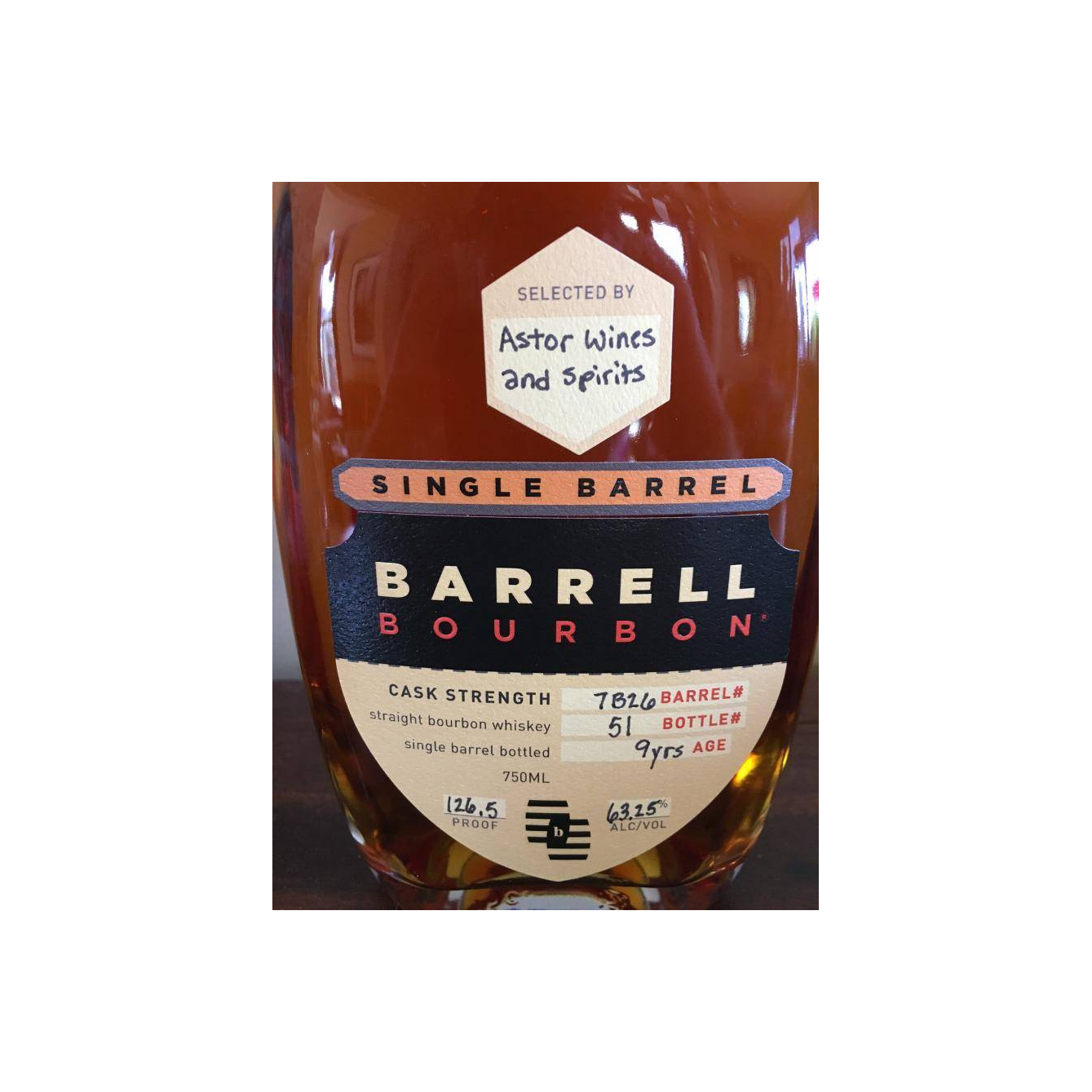 Barrell Single Cask 9 Years Bourbon Whisky