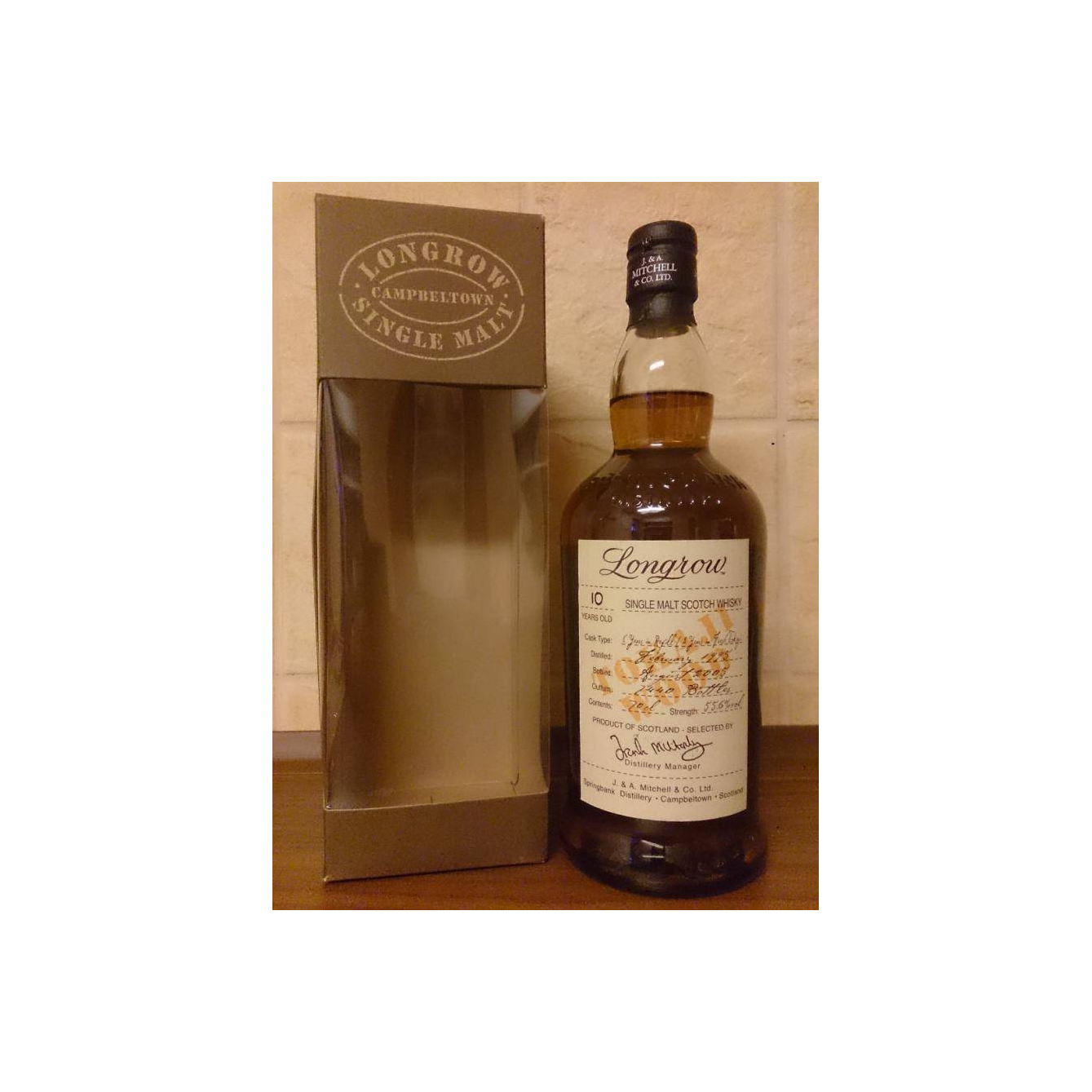 Longrow 1995 10 Years Single Malt Whisky 3