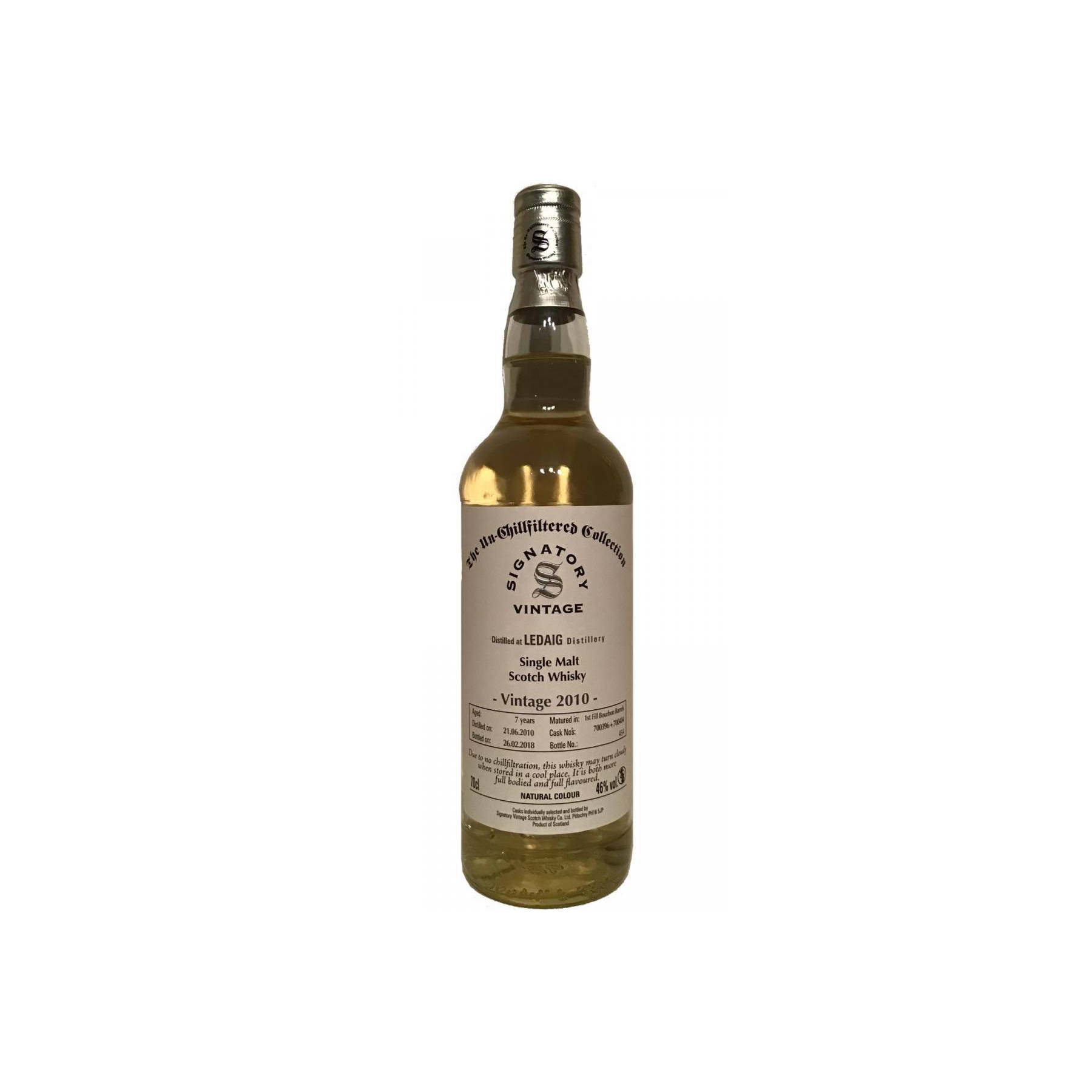 Tobermory The Un-Chillfiltered Collection 2010 7 Years Single Malt Whisky