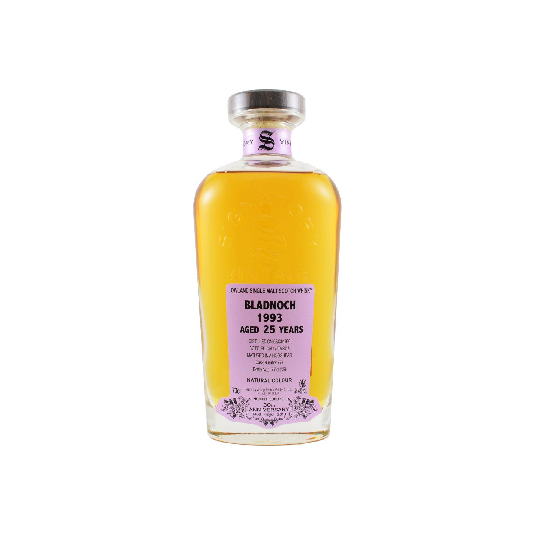 Bladnoch 1993 25 Years Single Malt Whisky