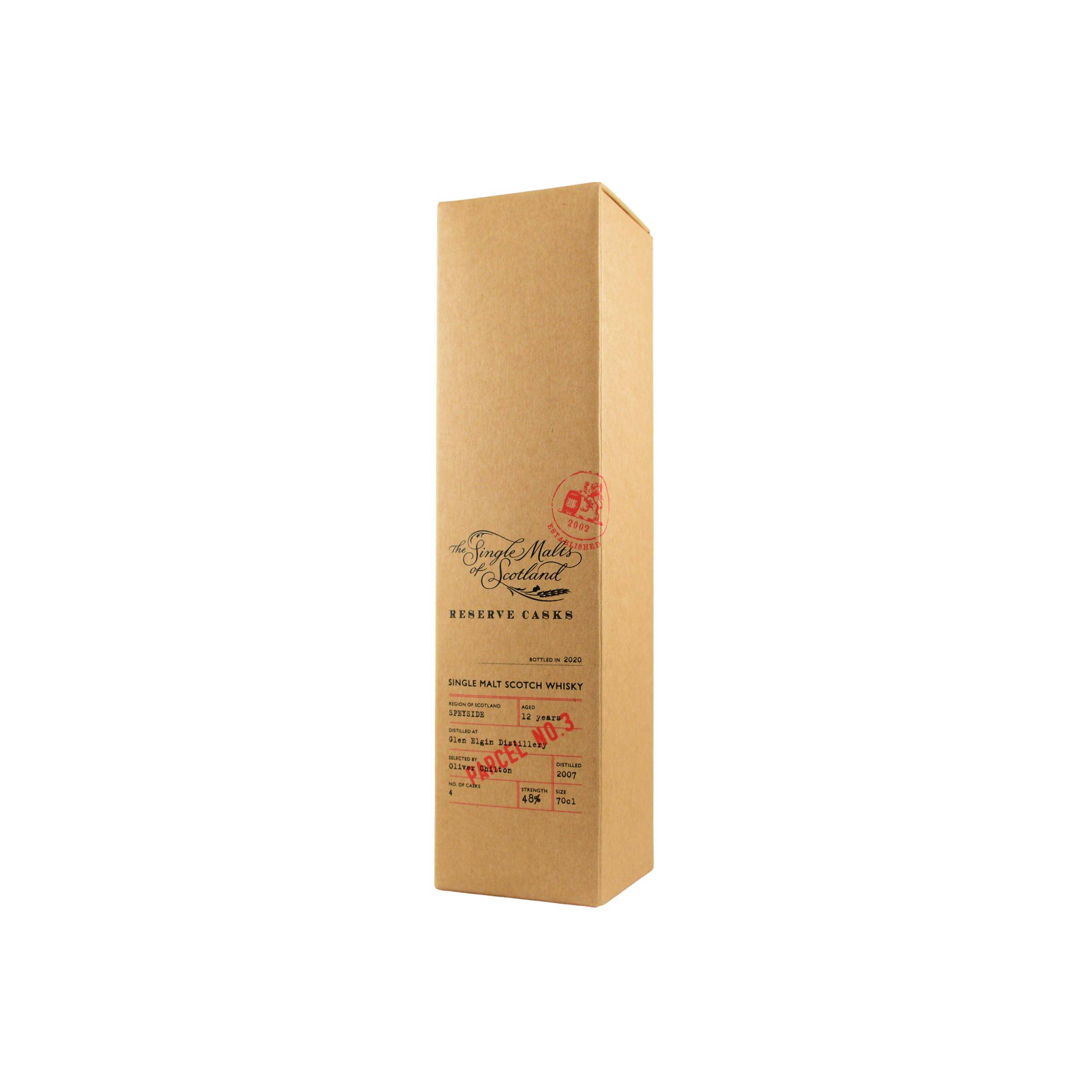 Glen Elgin 2007 12 Years Single Malt Whisky 3