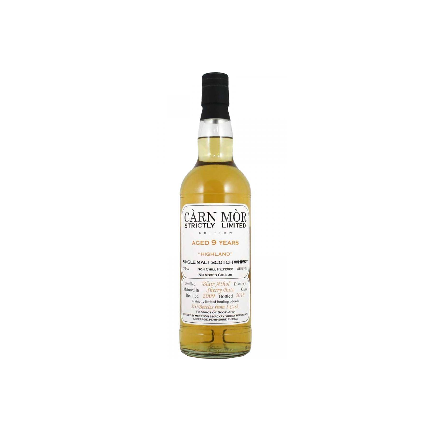 Blair Athol 2009 9 Years Single Malt Whisky
