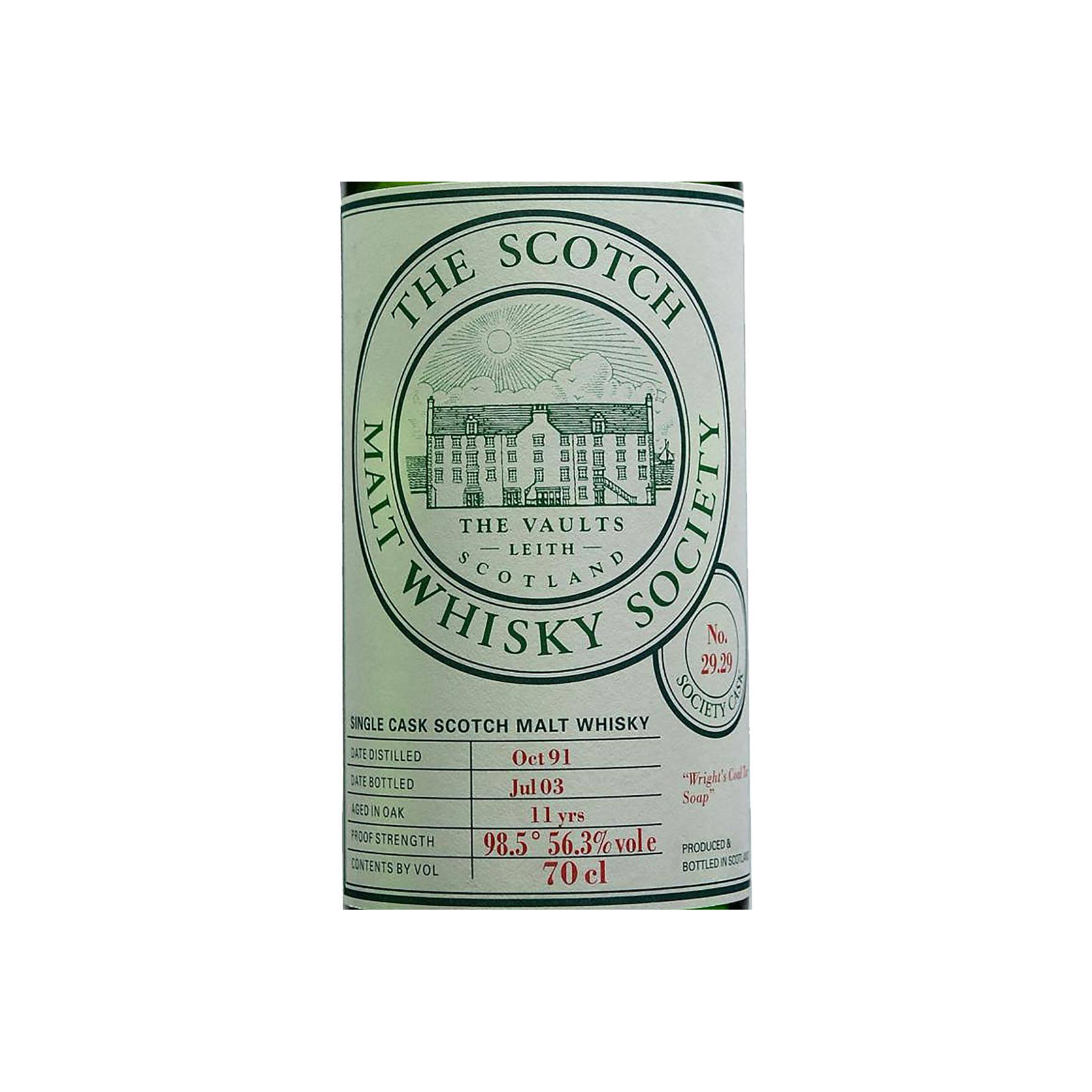 The Scotch Malt Whisky Society 1991 11 Years Single Malt Whisky 2