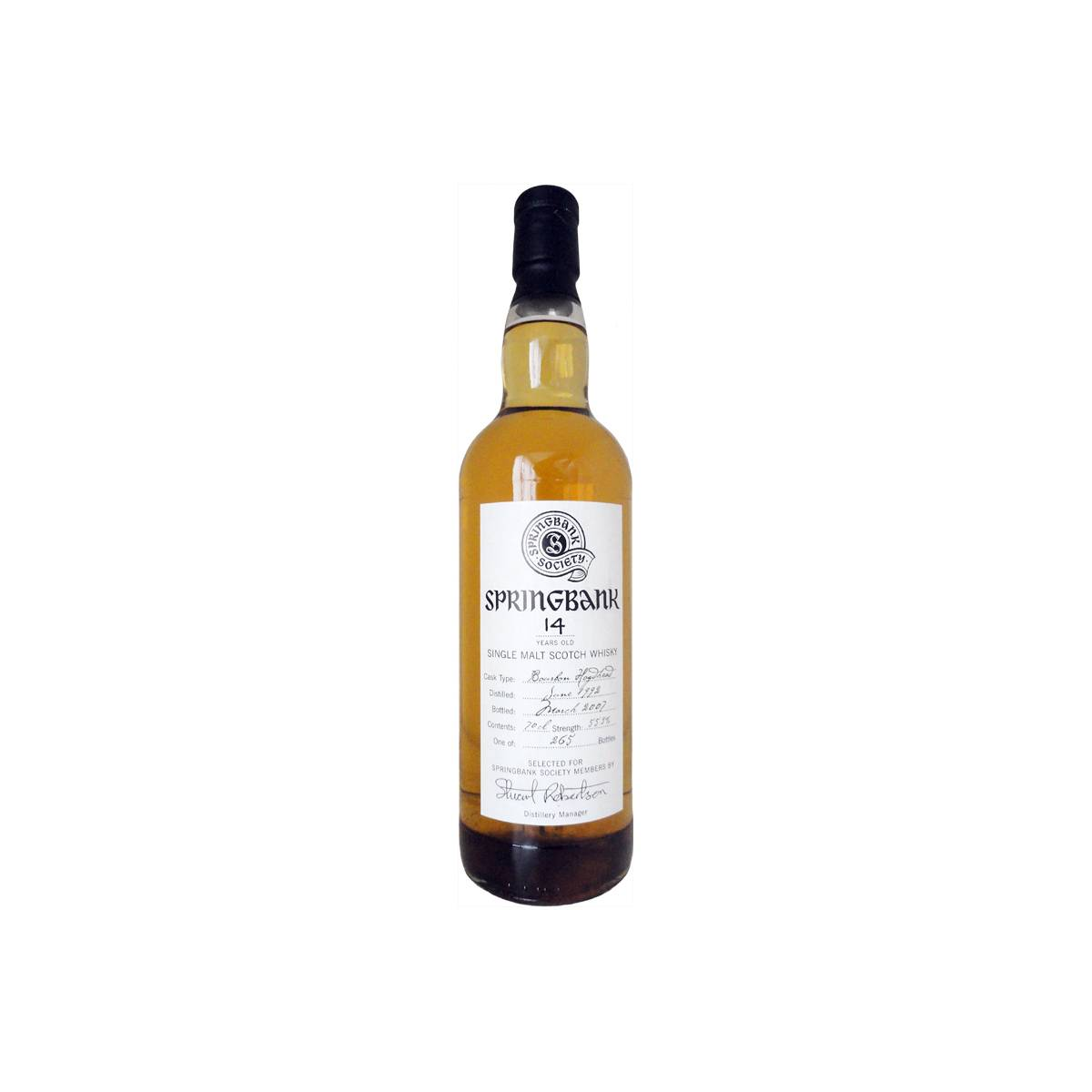 Springbank 1992 14 Years Single Malt Whisky