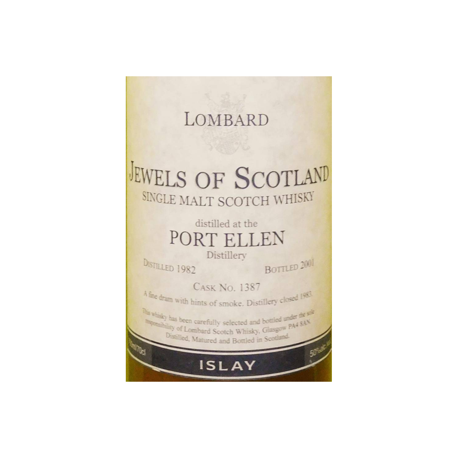 Port Ellen 1982 19 Years Single Malt Whisky 2