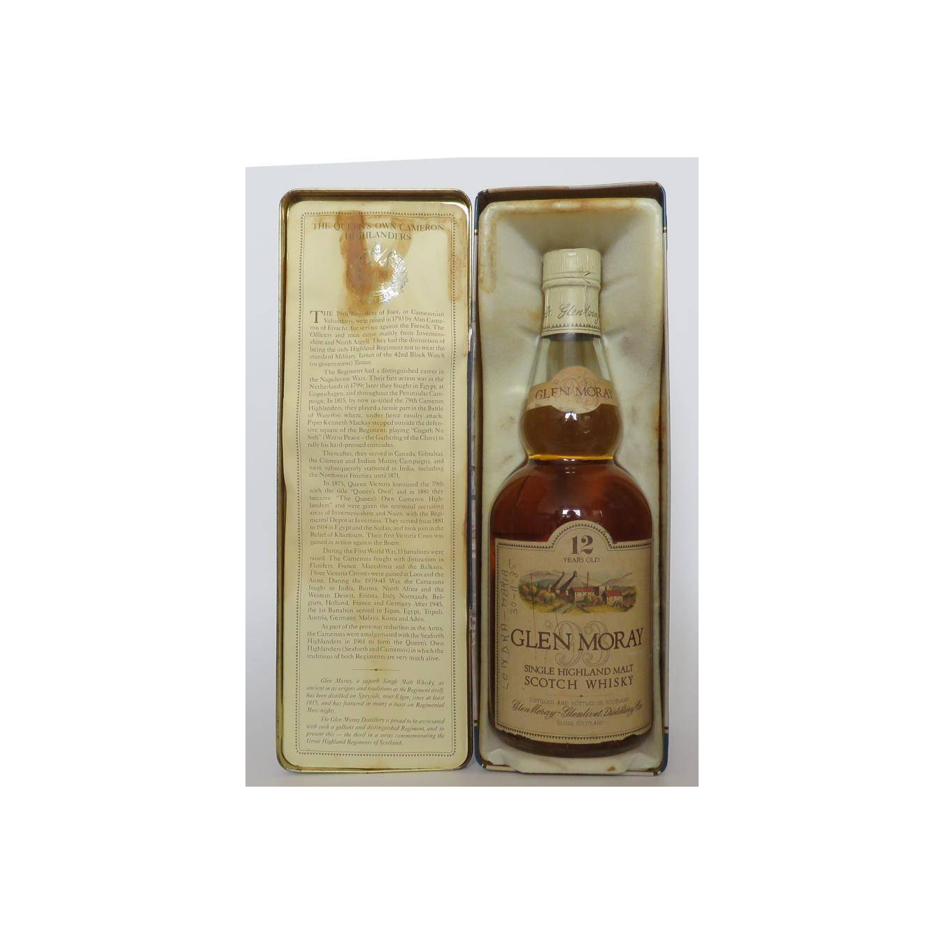 Glen Moray 12 Years Single Malt Whisky 3