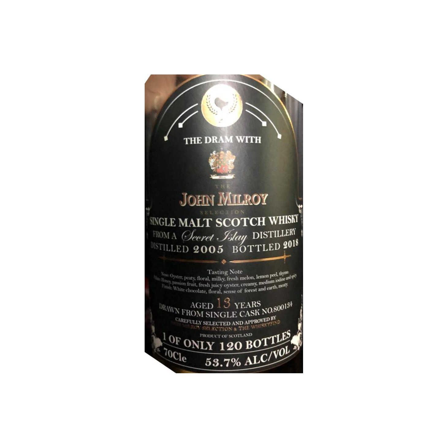 The Whiskyfind 2005 13 Years Single Malt Whisky 2