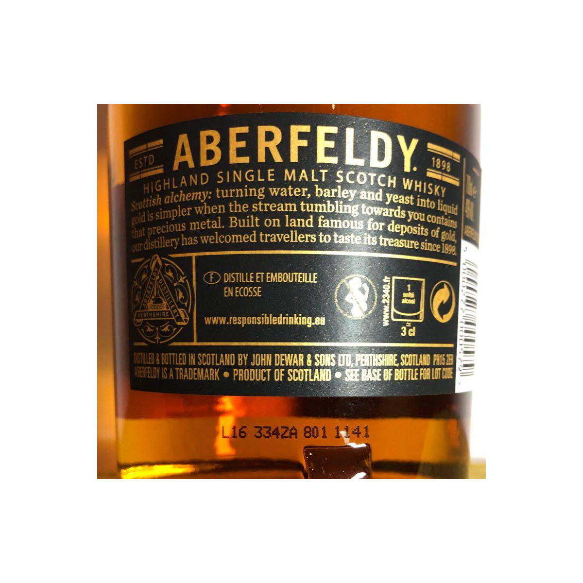 Aberfeldy 16 Years Single Malt Whisky 2