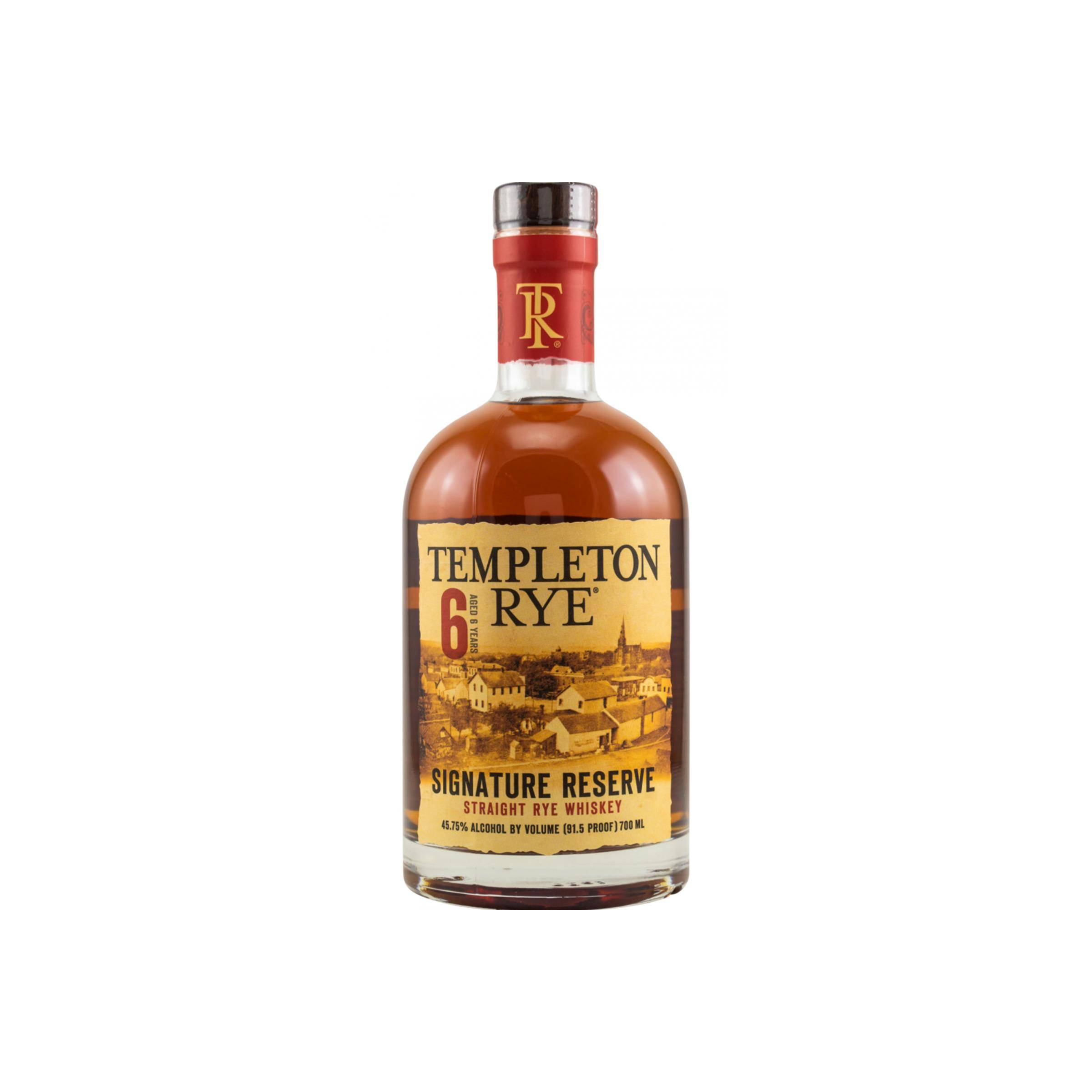 Templeton 6 Years Rye Whisky