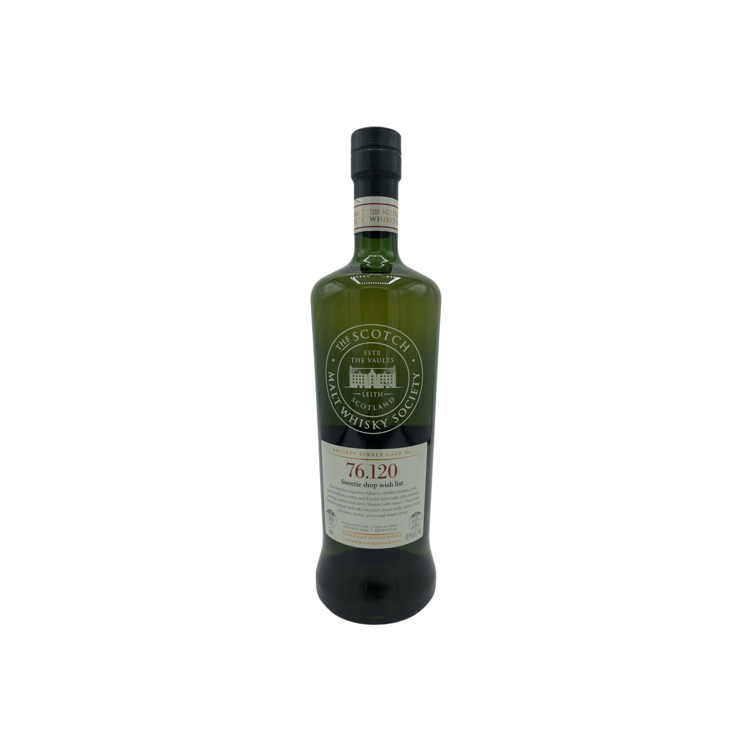 The Scotch Malt Whisky Society 2004 10 Years Single Malt Whisky