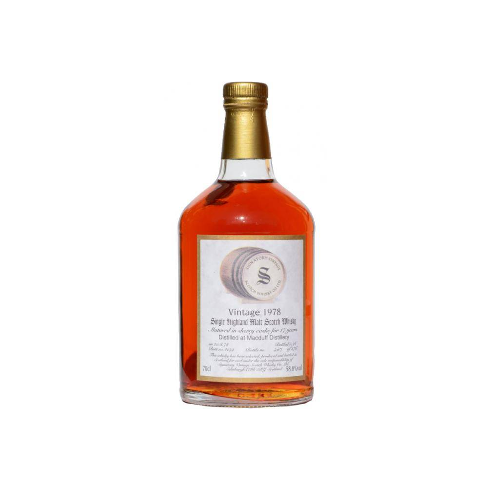 Macduff Vintage Collection - Dumpy 1978 17 Years Single Malt Whisky