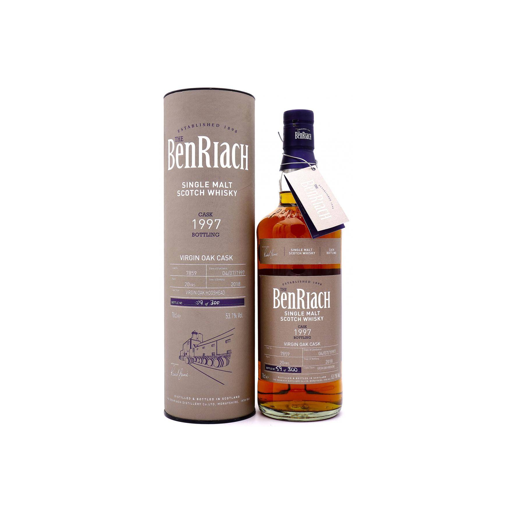 BenRiach 1997 20 Years Single Malt Whisky 2