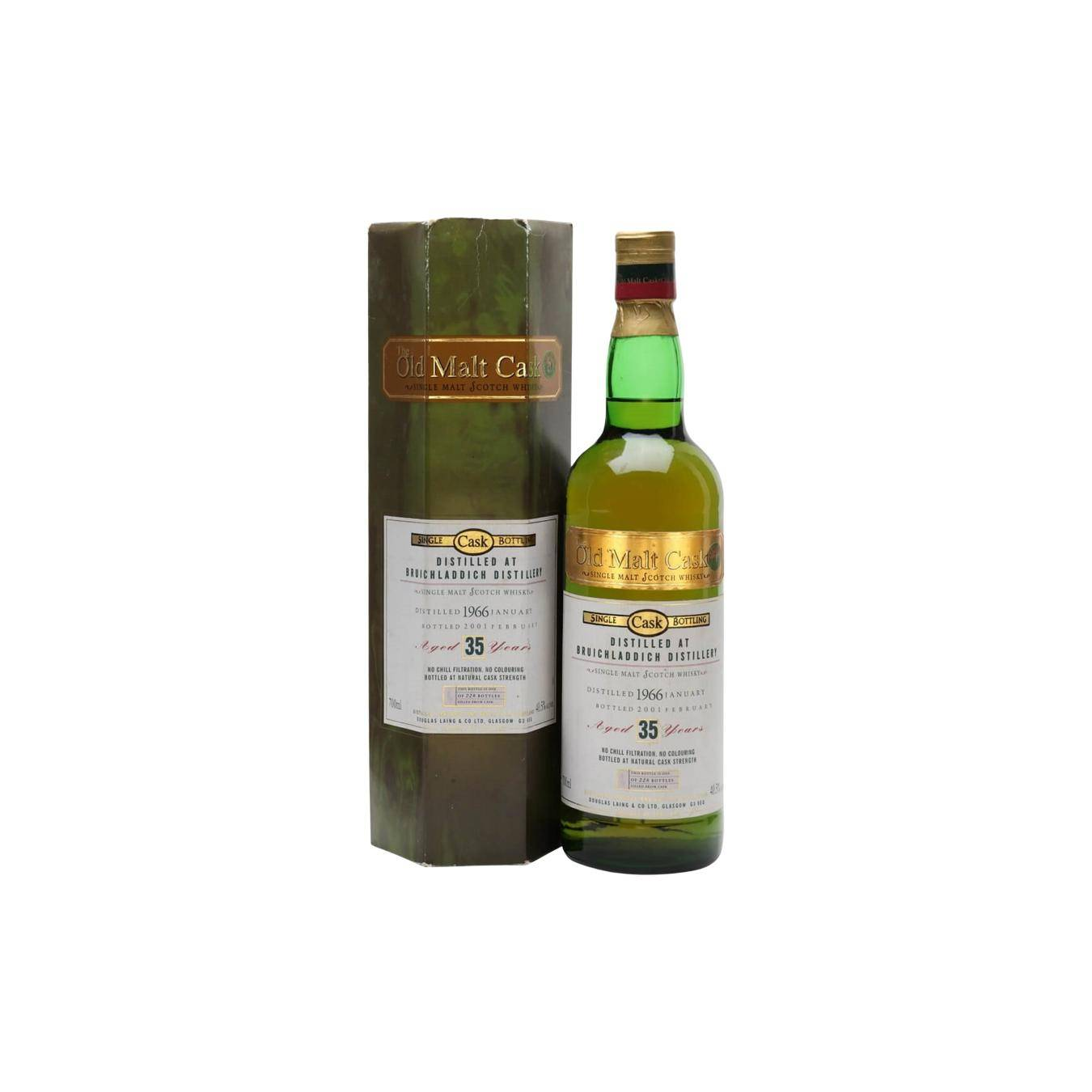 Bruichladdich Old Malt Cask 1966 35 Years Single Malt Whisky 2