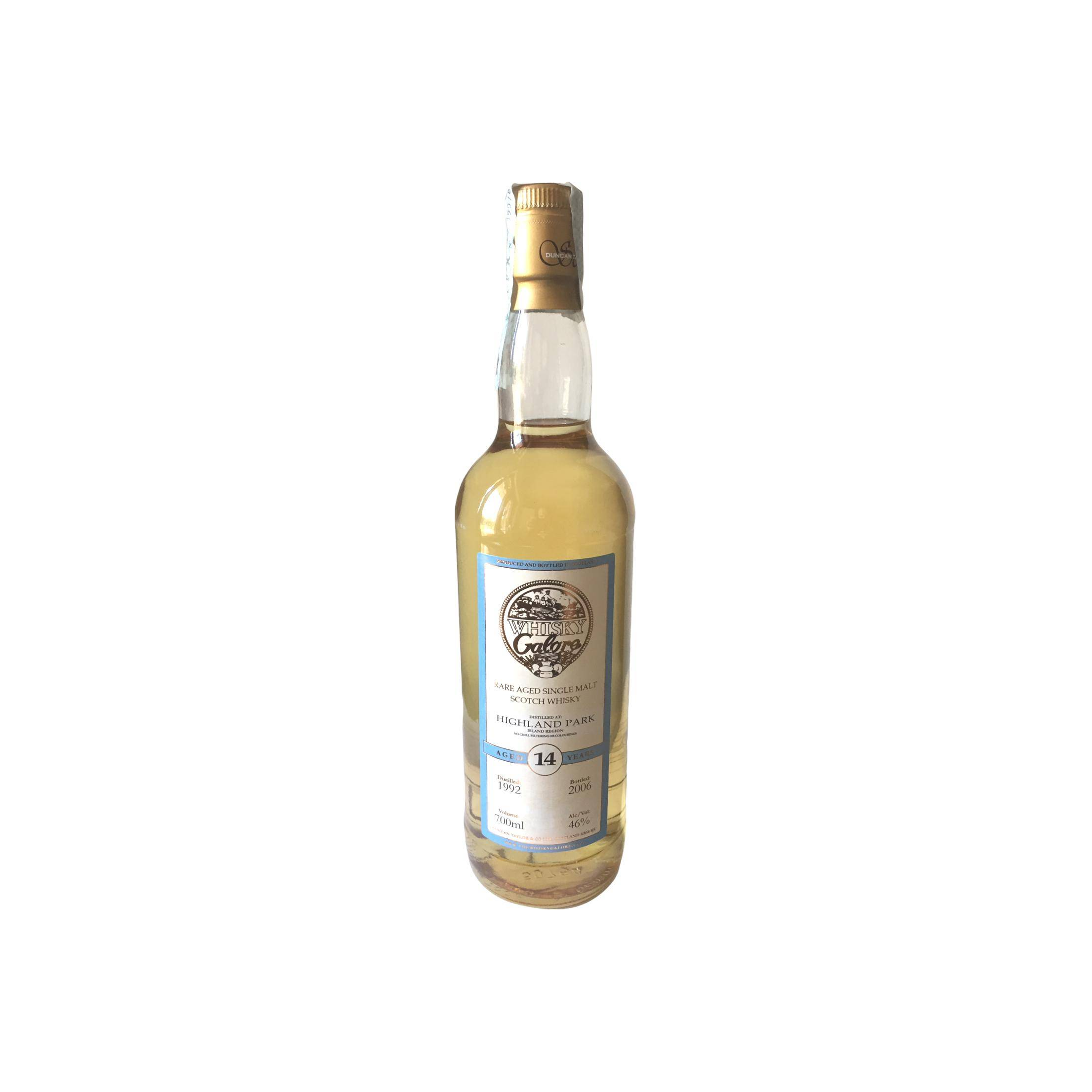 Highland Park 1992 14 Years Single Malt Whisky