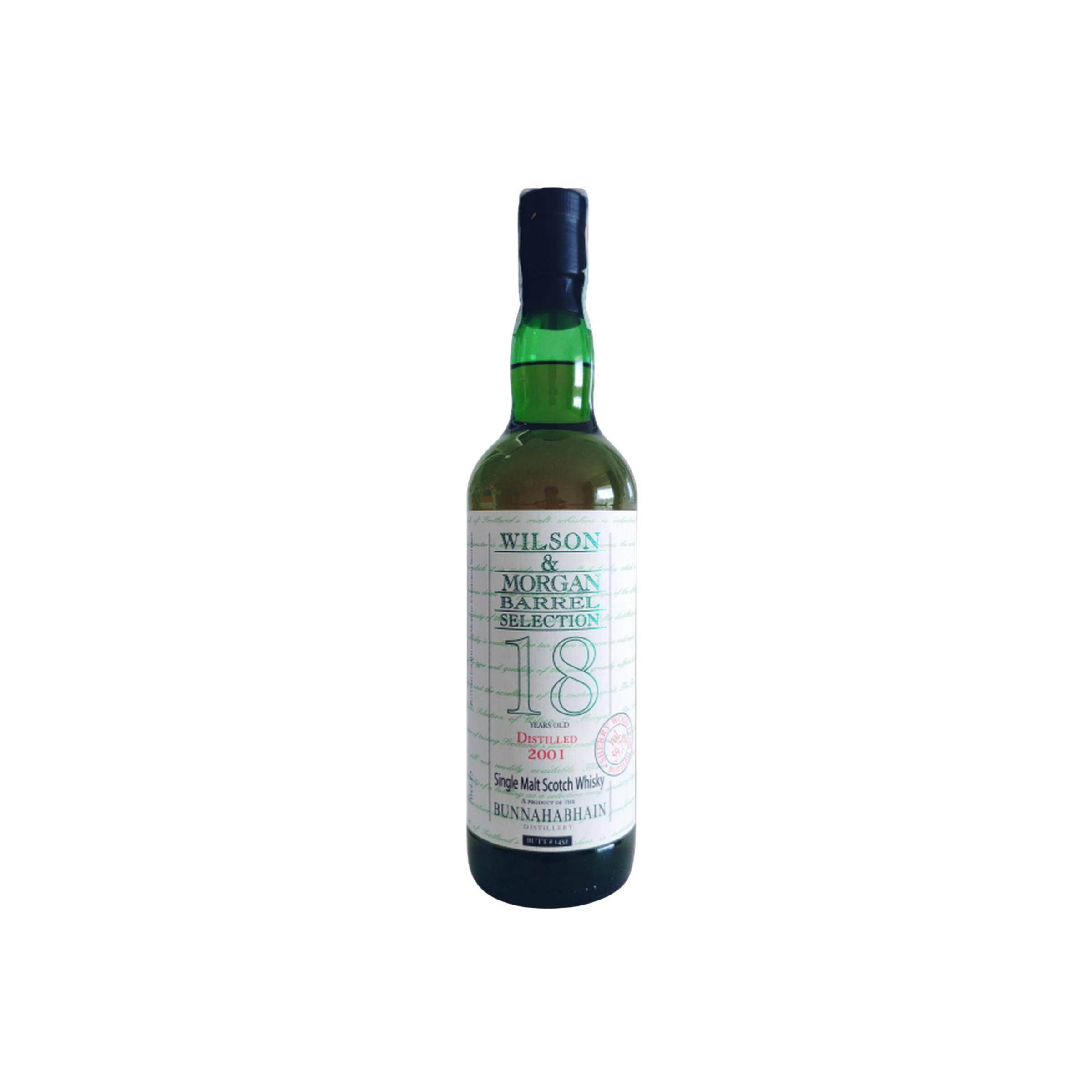 Bunnahabhain Barrel Selection 2001 18 Years Single Malt Whisky