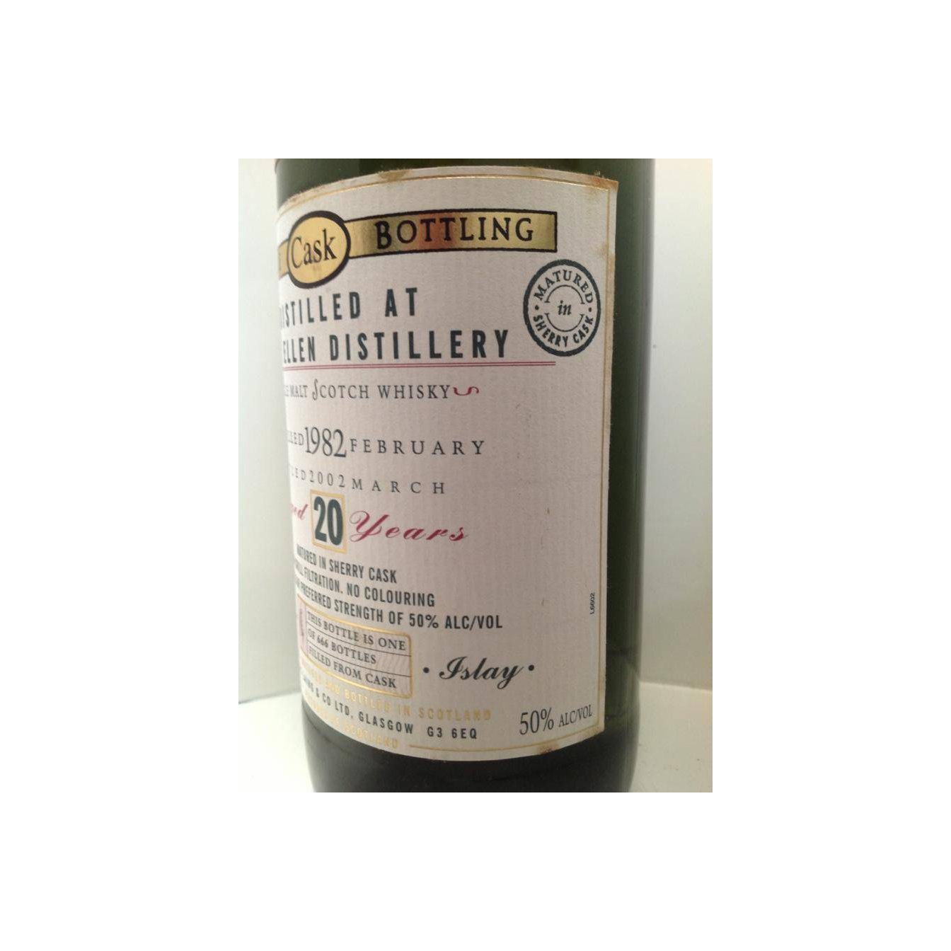 Port Ellen Old Malt Cask 1982 20 Years Single Malt Whisky 3