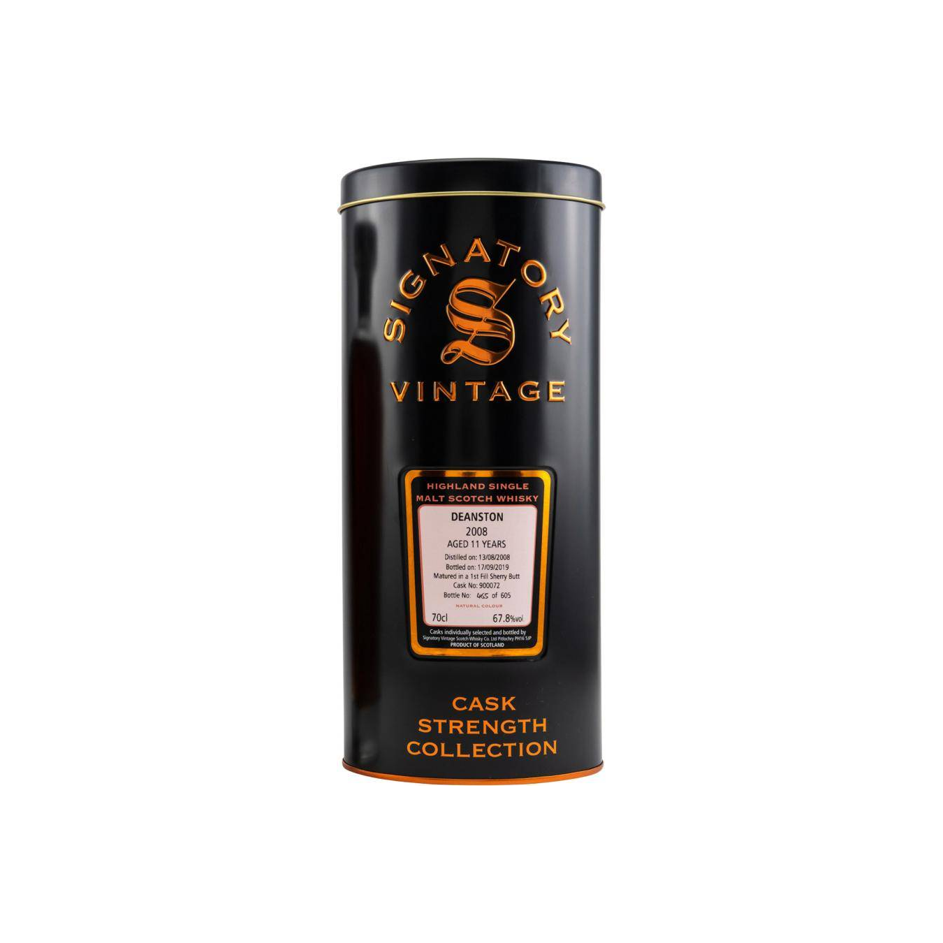 Deanston Cask Strength Collection 2008 11 Years Single Malt Whisky 2