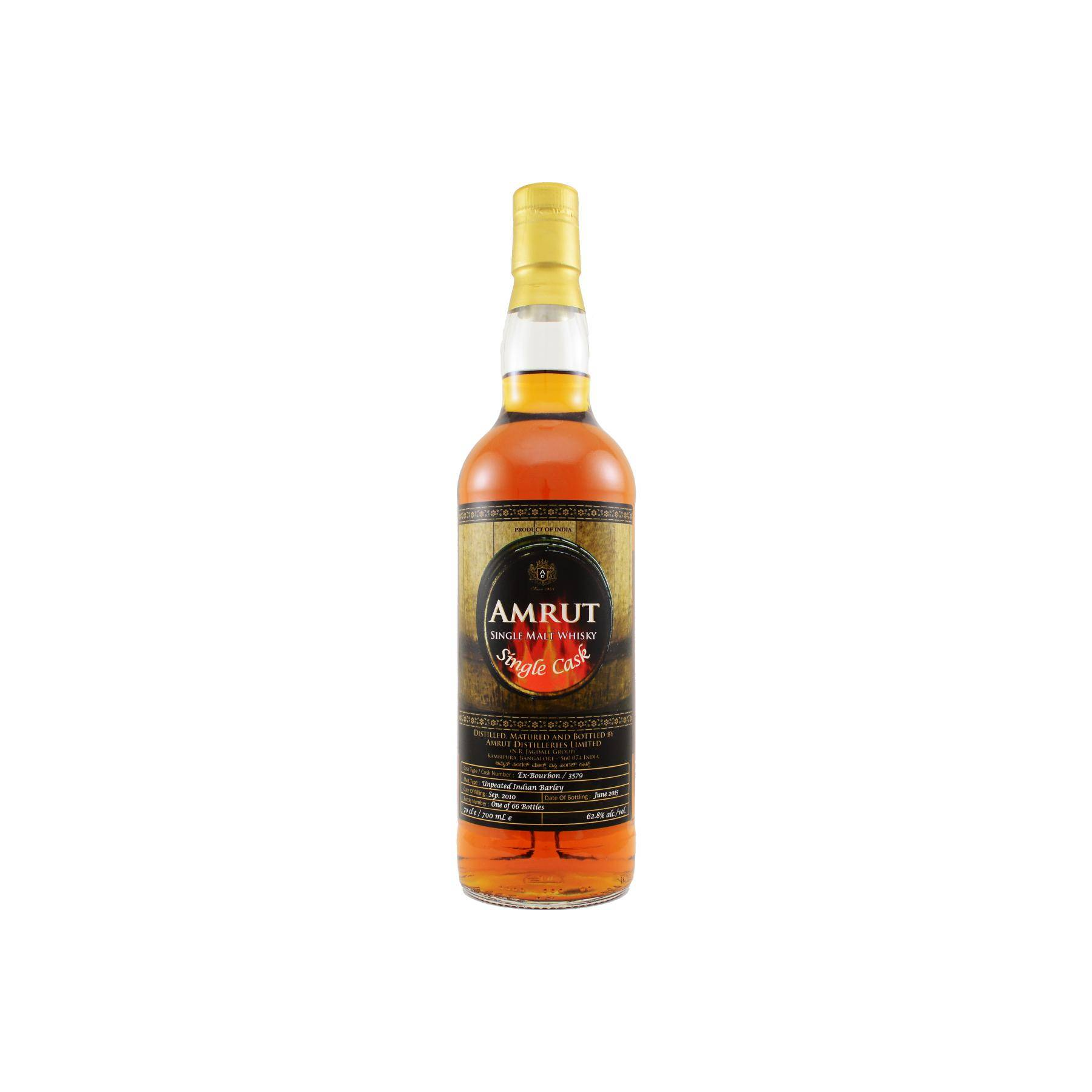 Amrut Single Cask 2010 4 Years Single Malt Whisky
