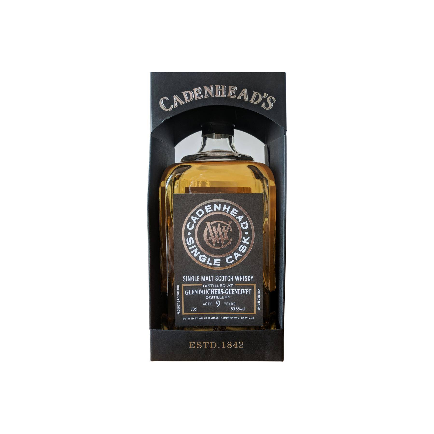 Glentauchers Single Cask 2009 9 Years Single Malt Whisky