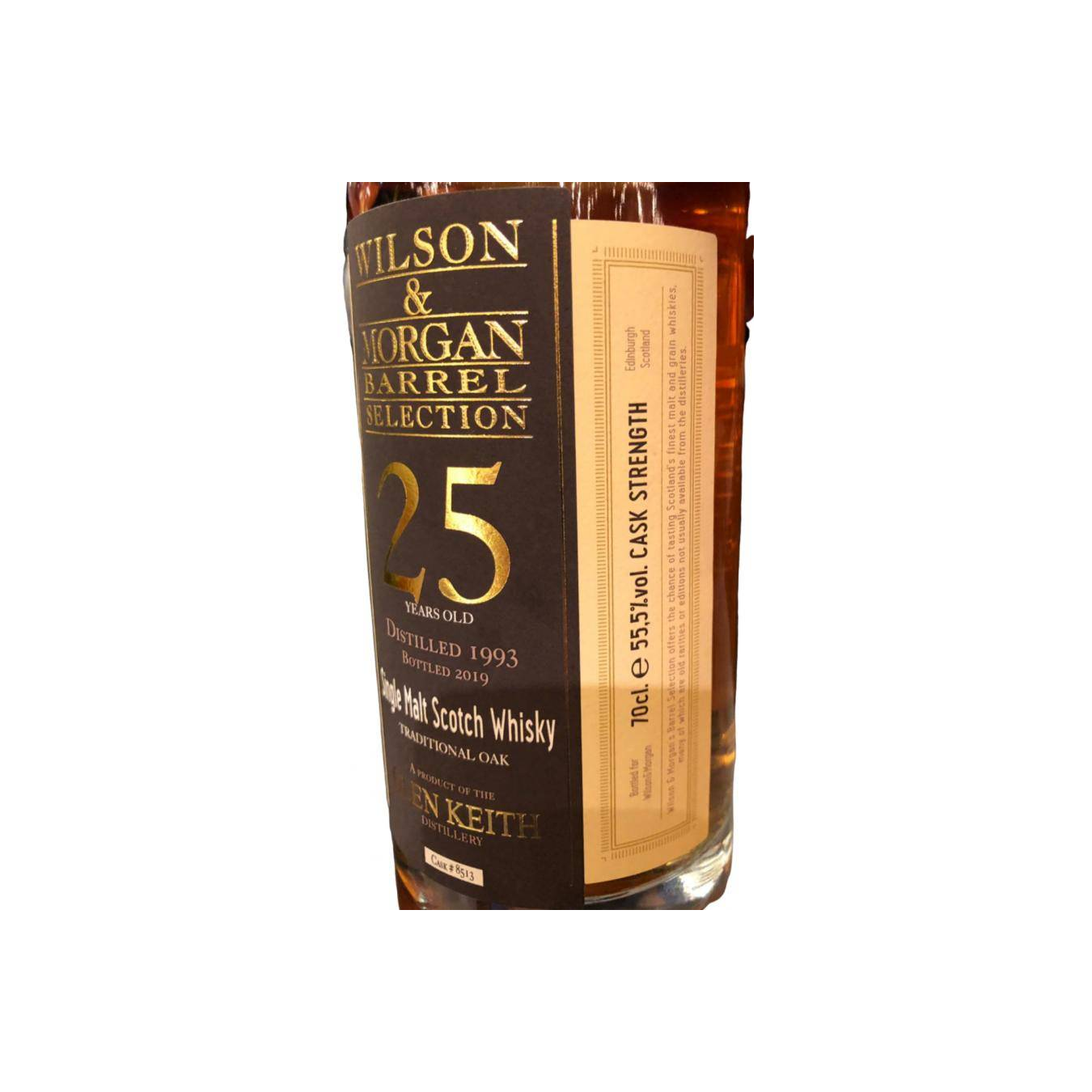 Glen Keith Barrel Selection 1993 25 Years Single Malt Whisky 2