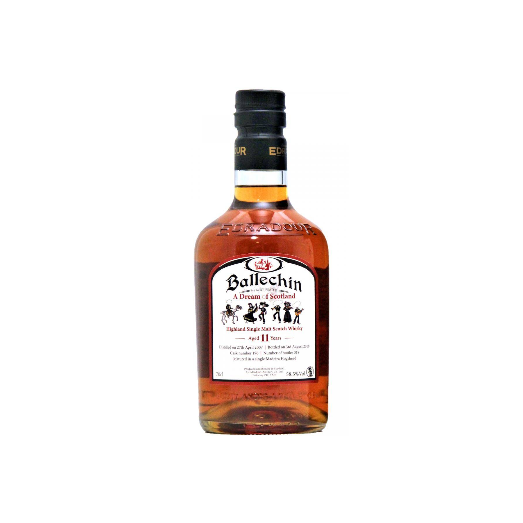 Ballechin 2007 11 Years Single Malt Whisky